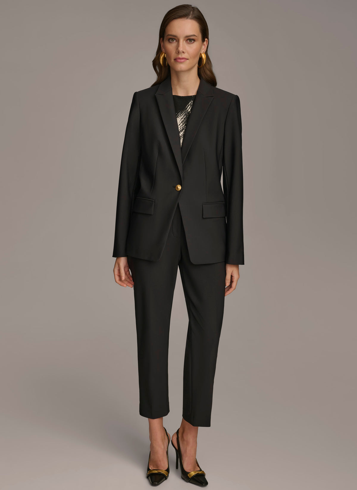 One Button Jacket | Blazer
