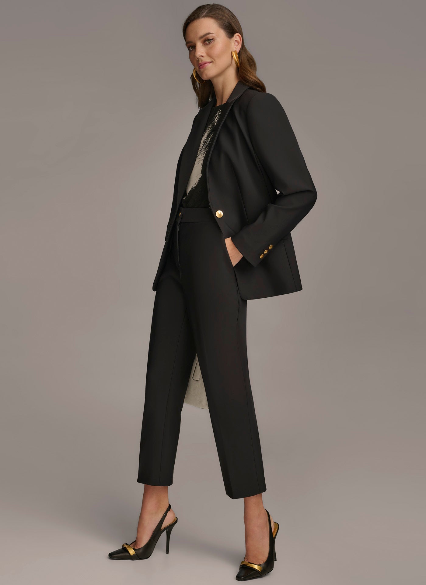 ONE BUTTON JACKET VIEW 4 ONE BUTTON JACKET VIEW 4