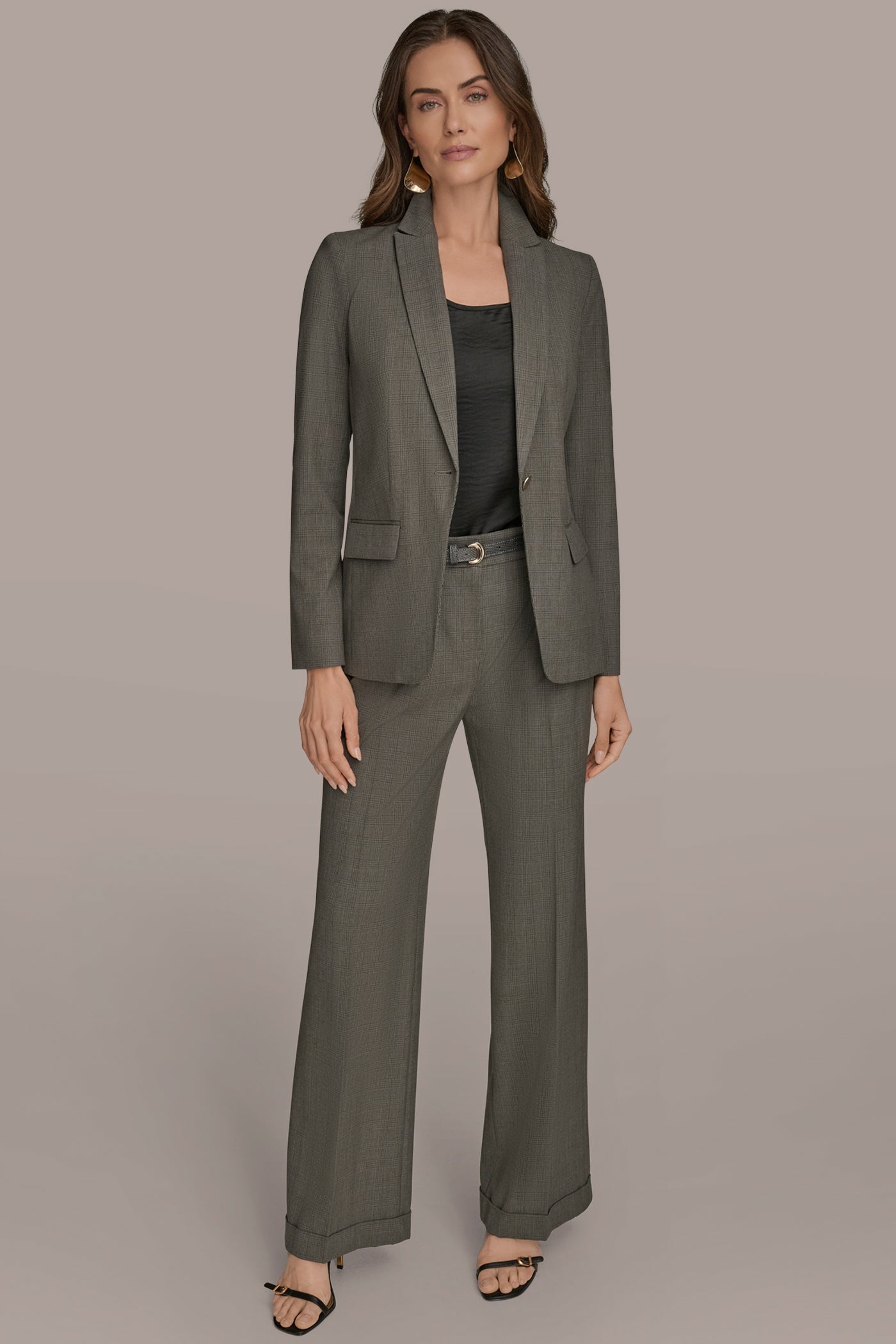 ONE-BUTTON SUIT BLAZER VIEW 9 | Suits and Separates ONE-BUTTON SUIT BLAZER VIEW 9 | Suits and Separates