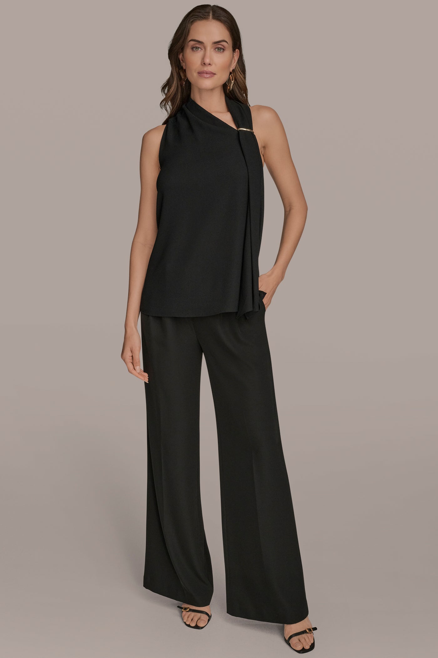 ASYMMETRIC DRAPED SHOULDER BLOUSE VIEW 5 | Clothing ASYMMETRIC DRAPED SHOULDER BLOUSE VIEW 5 | Clothing