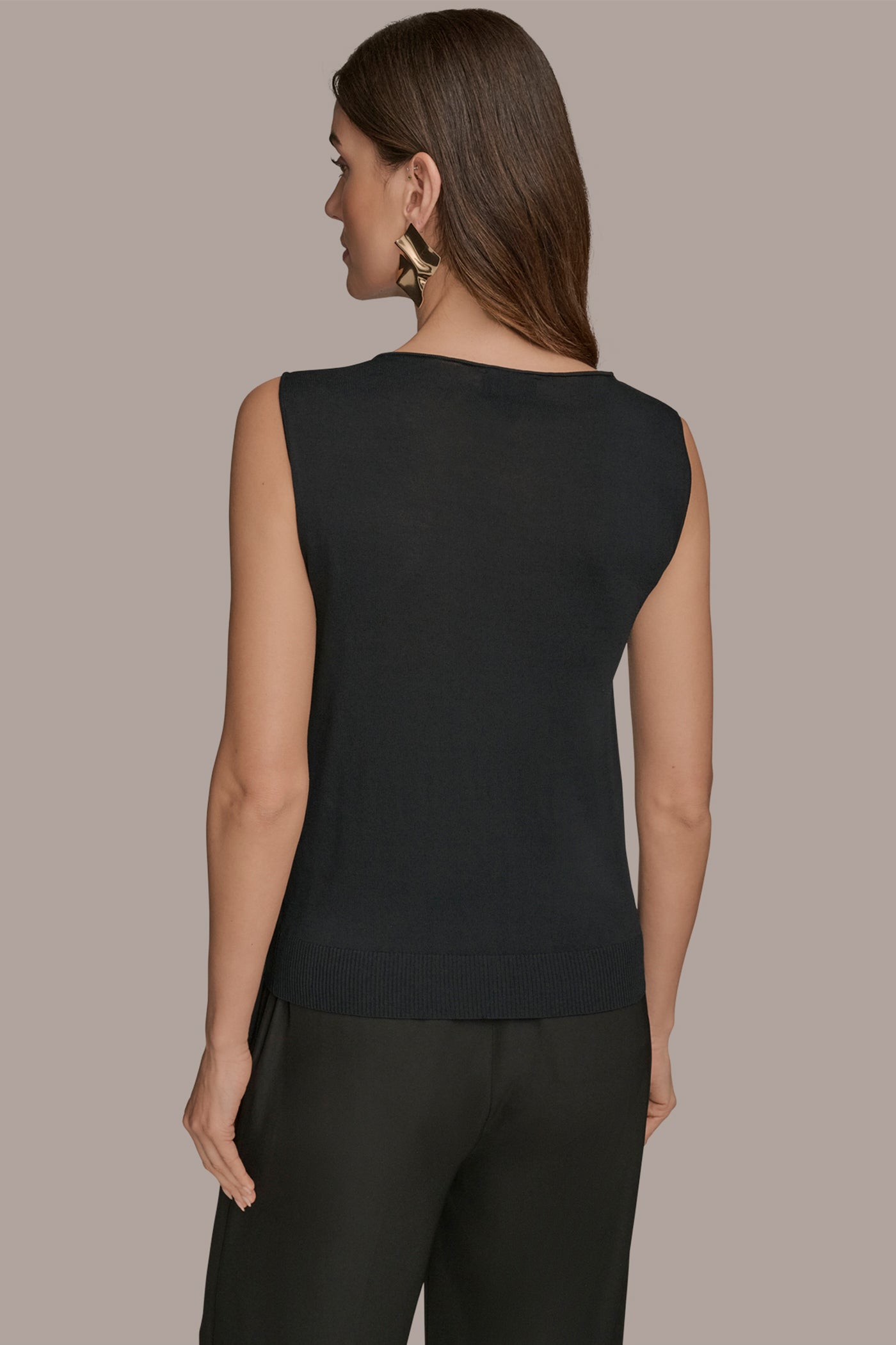 DRAPED BUCKLE-EMBELLISHED SWEATER | View 2 | Tops & Sweaters DRAPED BUCKLE-EMBELLISHED SWEATER | View 2 | Tops & Sweaters