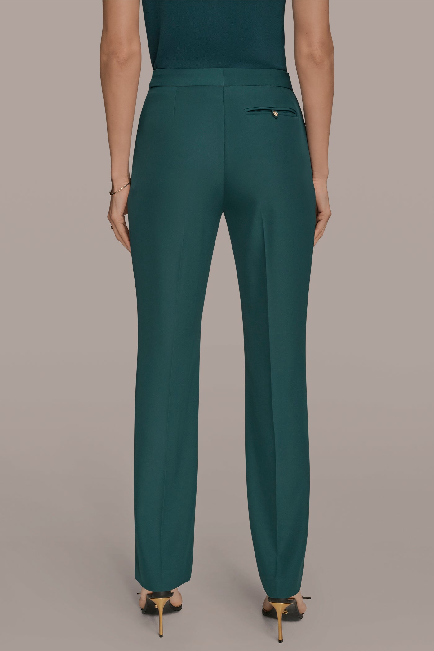 HIGH-RISE STRAIGHT-LEG SUIT PANT | View 2 | Clothing HIGH-RISE STRAIGHT-LEG SUIT PANT | View 2 | Clothing