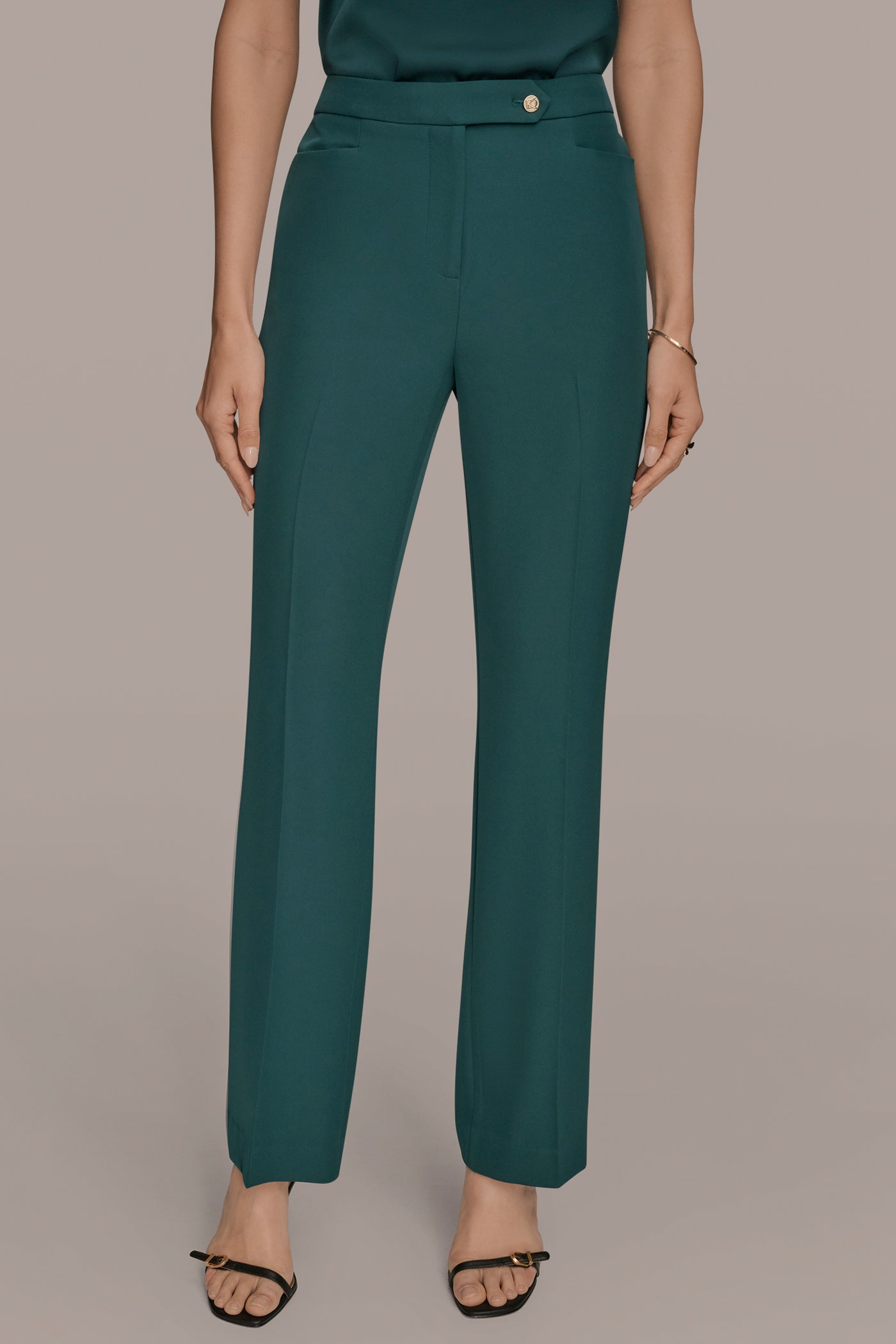 HIGH-RISE STRAIGHT-LEG SUIT PANT | View 1 | Clothing HIGH-RISE STRAIGHT-LEG SUIT PANT | View 1 | Clothing