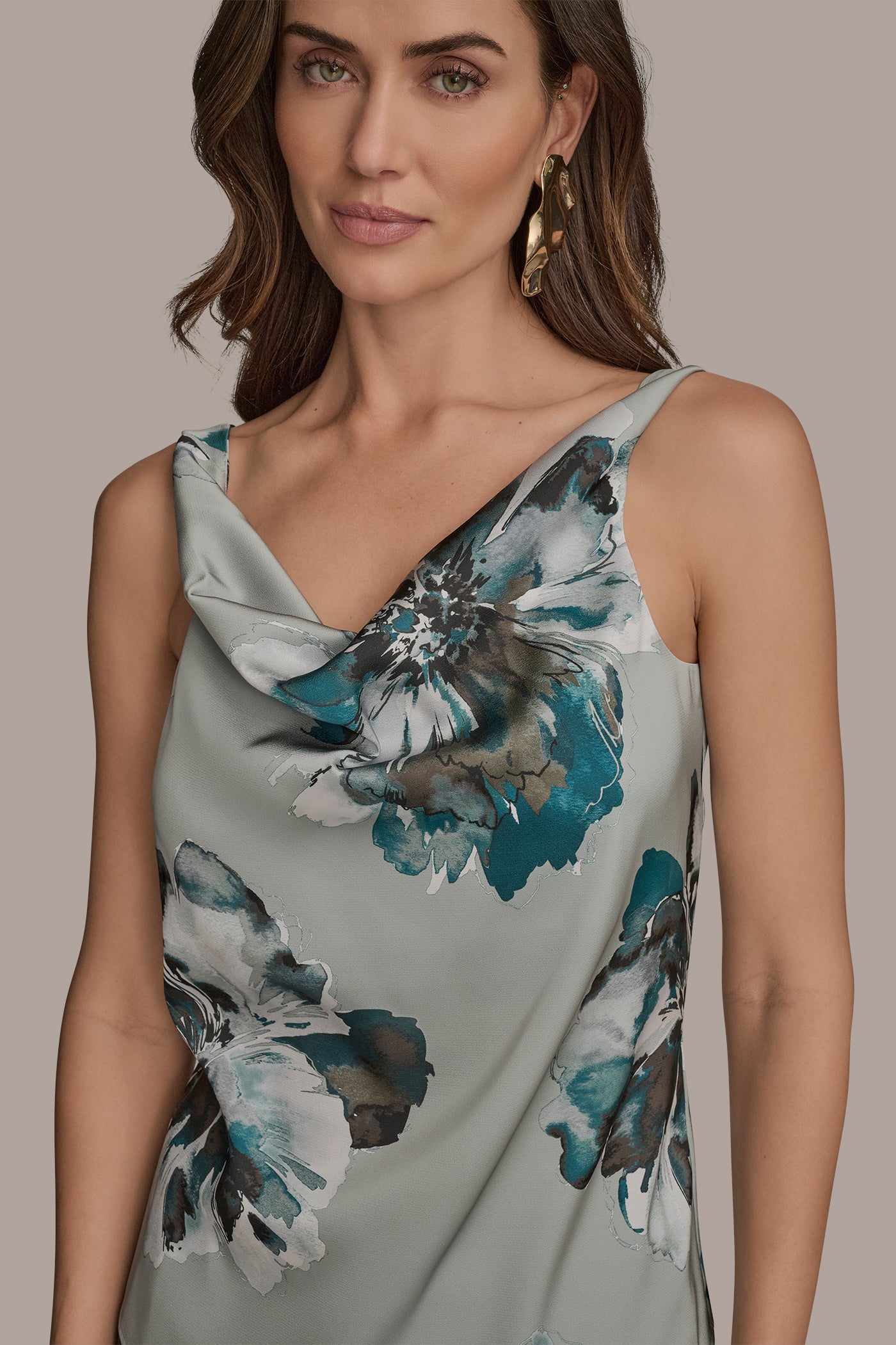 FLORAL COWL NECK CAMI VIEW 5 | New Arrivals FLORAL COWL NECK CAMI VIEW 5 | New Arrivals
