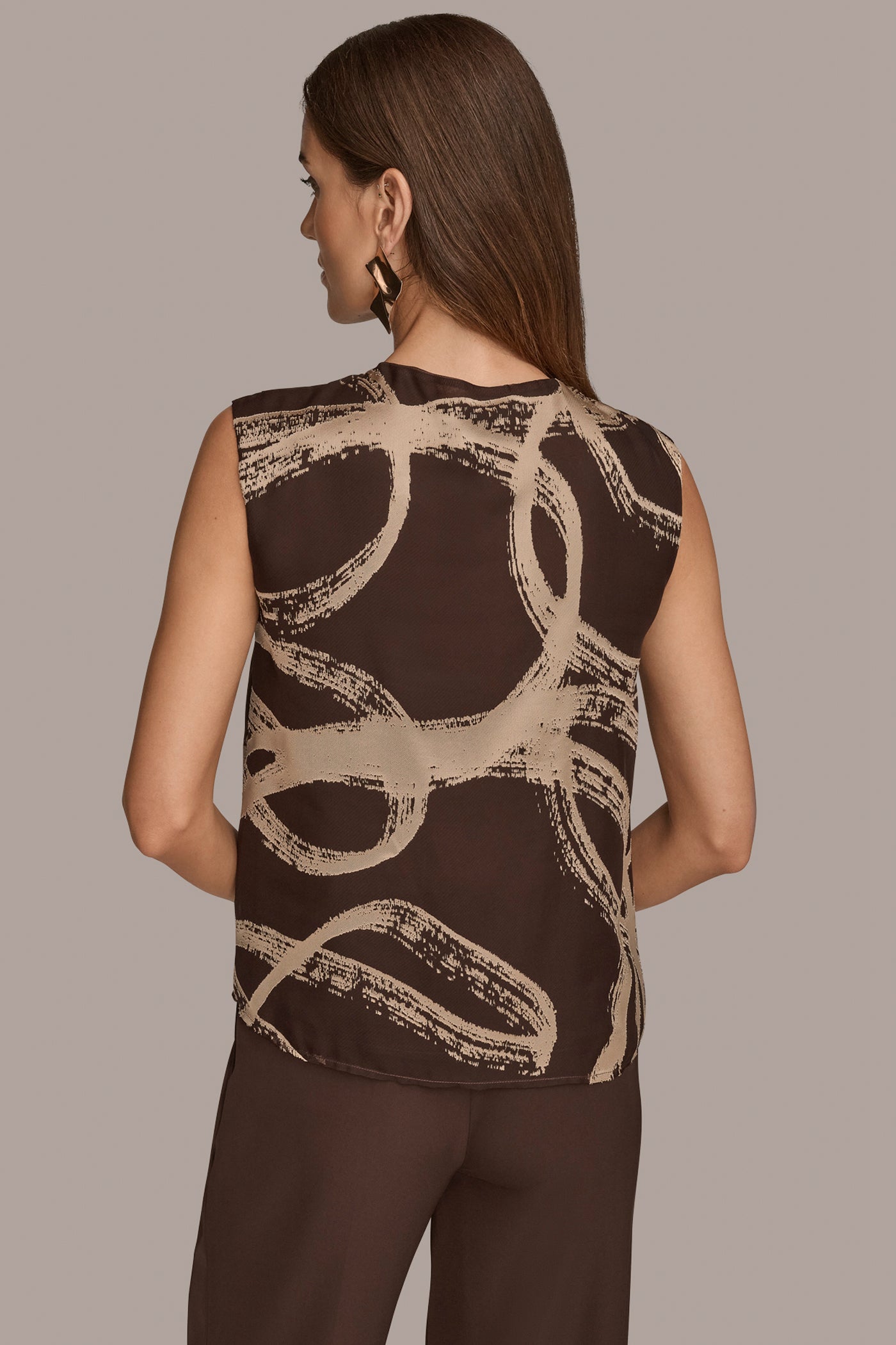 BURNOUT GATHERED SHOULDER TOP | View 2 | Clothing BURNOUT GATHERED SHOULDER TOP | View 2 | Clothing