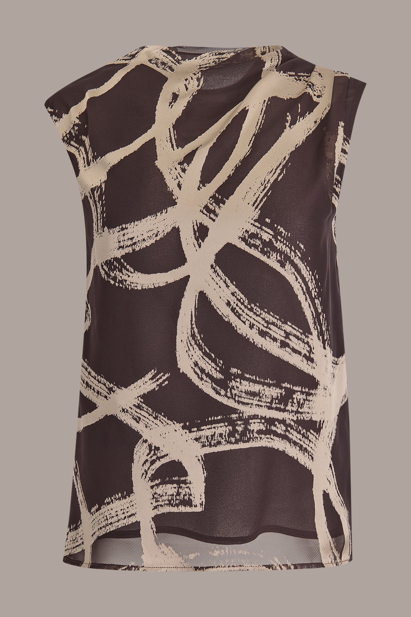 BURNOUT GATHERED SHOULDER TOP VIEW 7 | Clothing BURNOUT GATHERED SHOULDER TOP VIEW 7 | Clothing