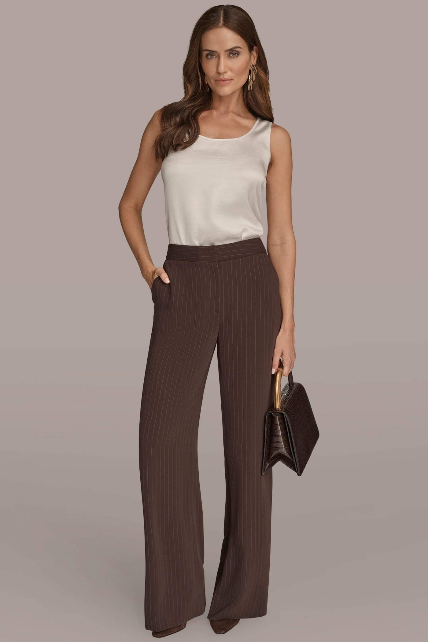 WIDE LEG PINSTRIPE PANT VIEW 6 | Clothing WIDE LEG PINSTRIPE PANT VIEW 6 | Clothing