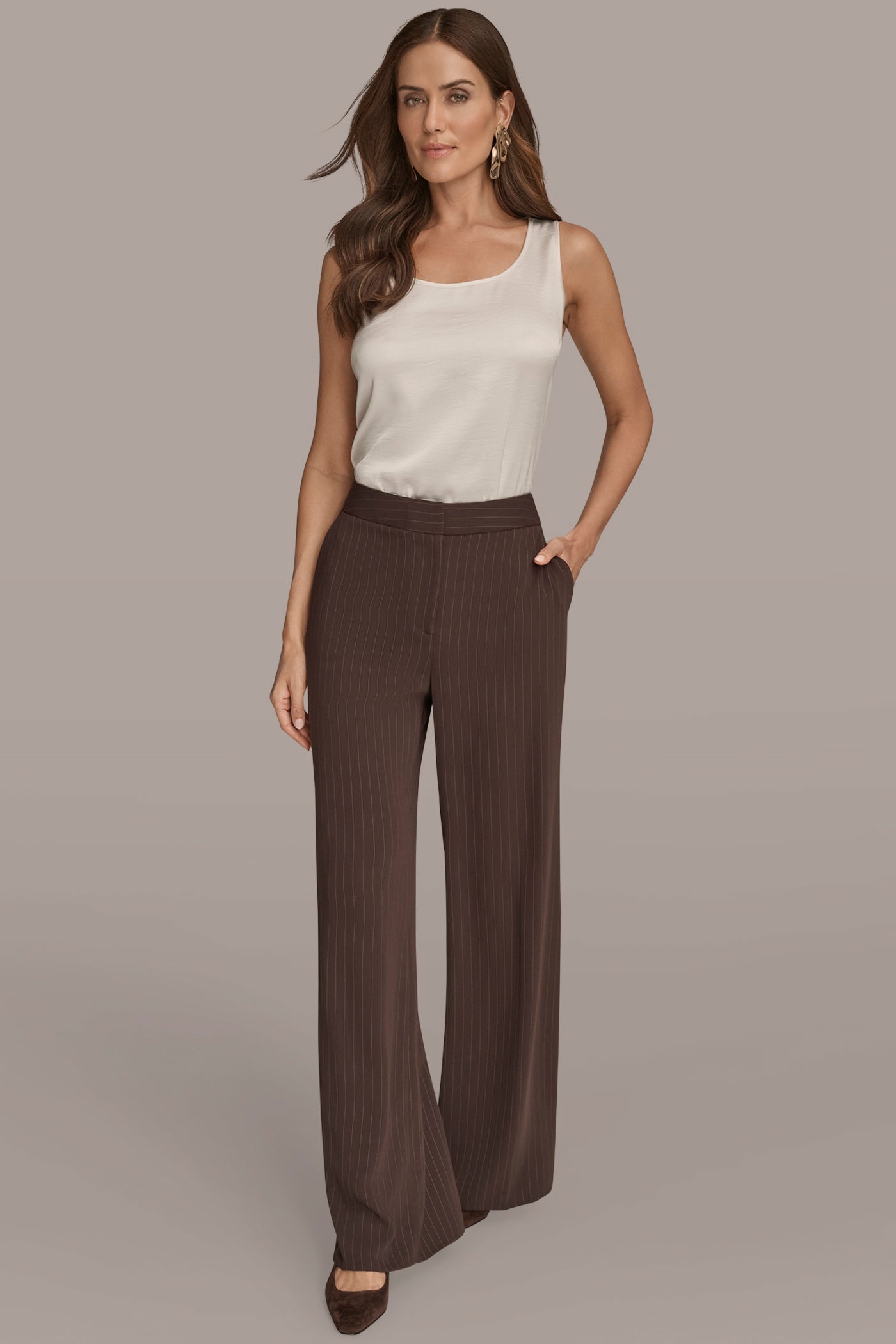WIDE LEG PINSTRIPE PANT VIEW 5 | Clothing WIDE LEG PINSTRIPE PANT VIEW 5 | Clothing