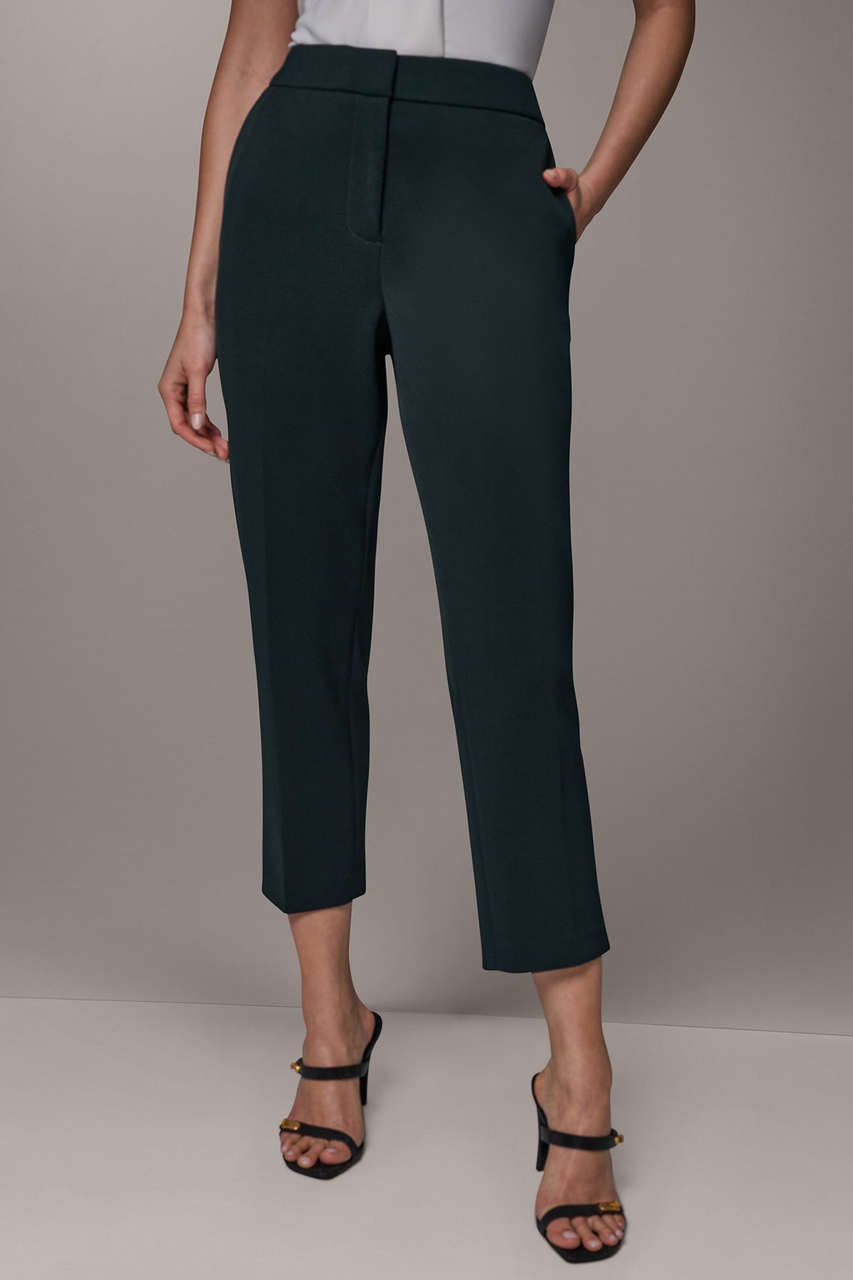 women's dress pants ankle length Donna Karan Mid-Rise - Black Forest size: 22 Lisa Mini Dress ~ Size:US 22W Style Number