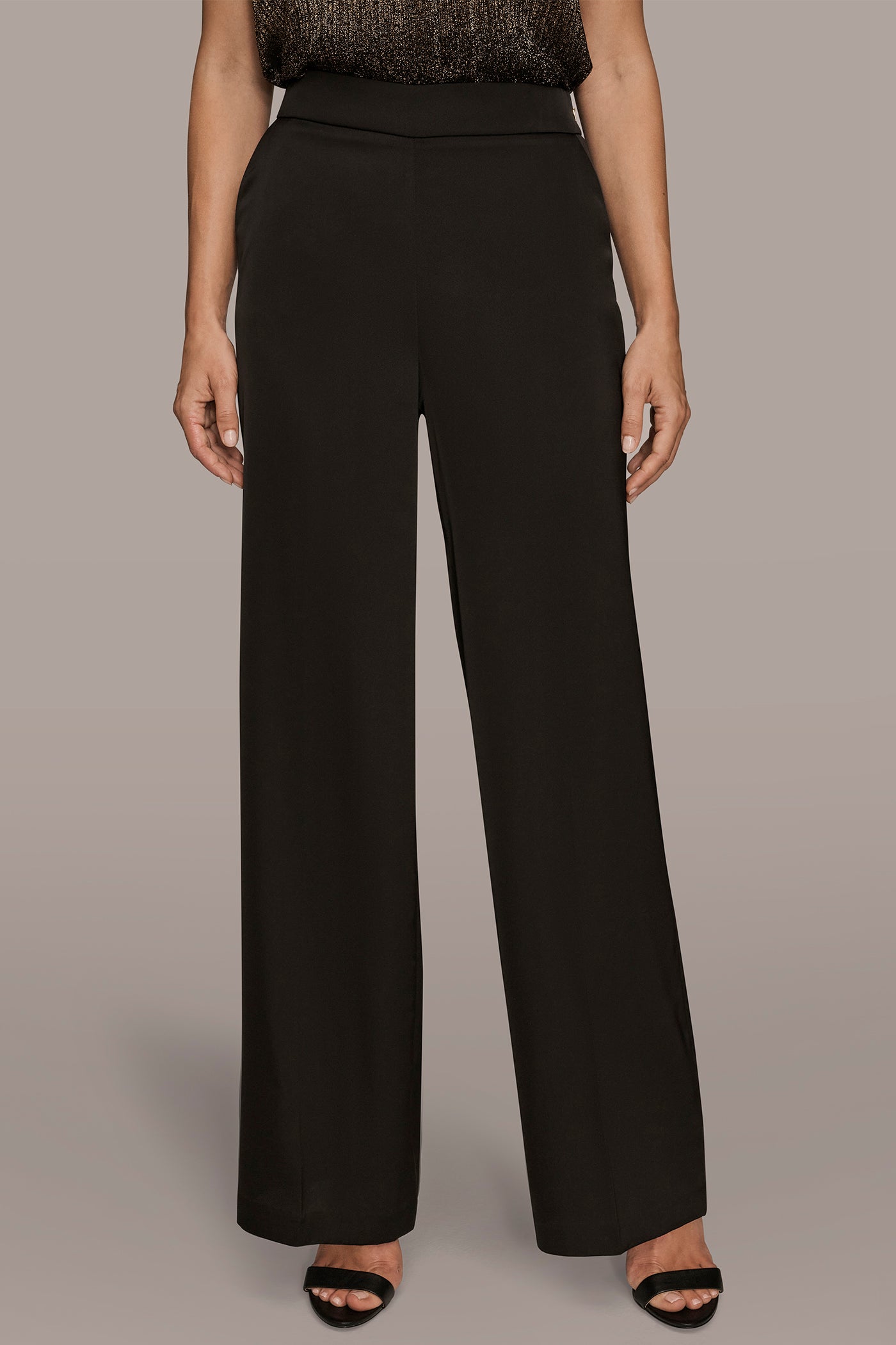 CHARMEUSE HIGH WAISTED WIDE LEG PANT | View 1 | Pants CHARMEUSE HIGH WAISTED WIDE LEG PANT | View 1 | Pants