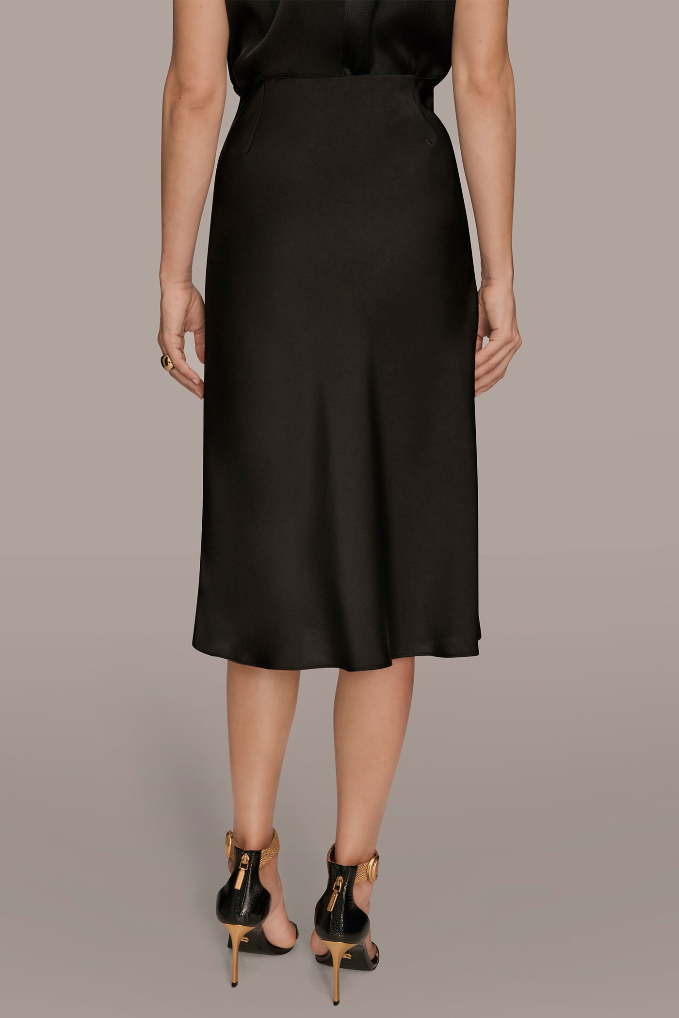 SATIN MIDI SLIP SKIRT | View 2 | Skirts SATIN MIDI SLIP SKIRT | View 2 | Skirts