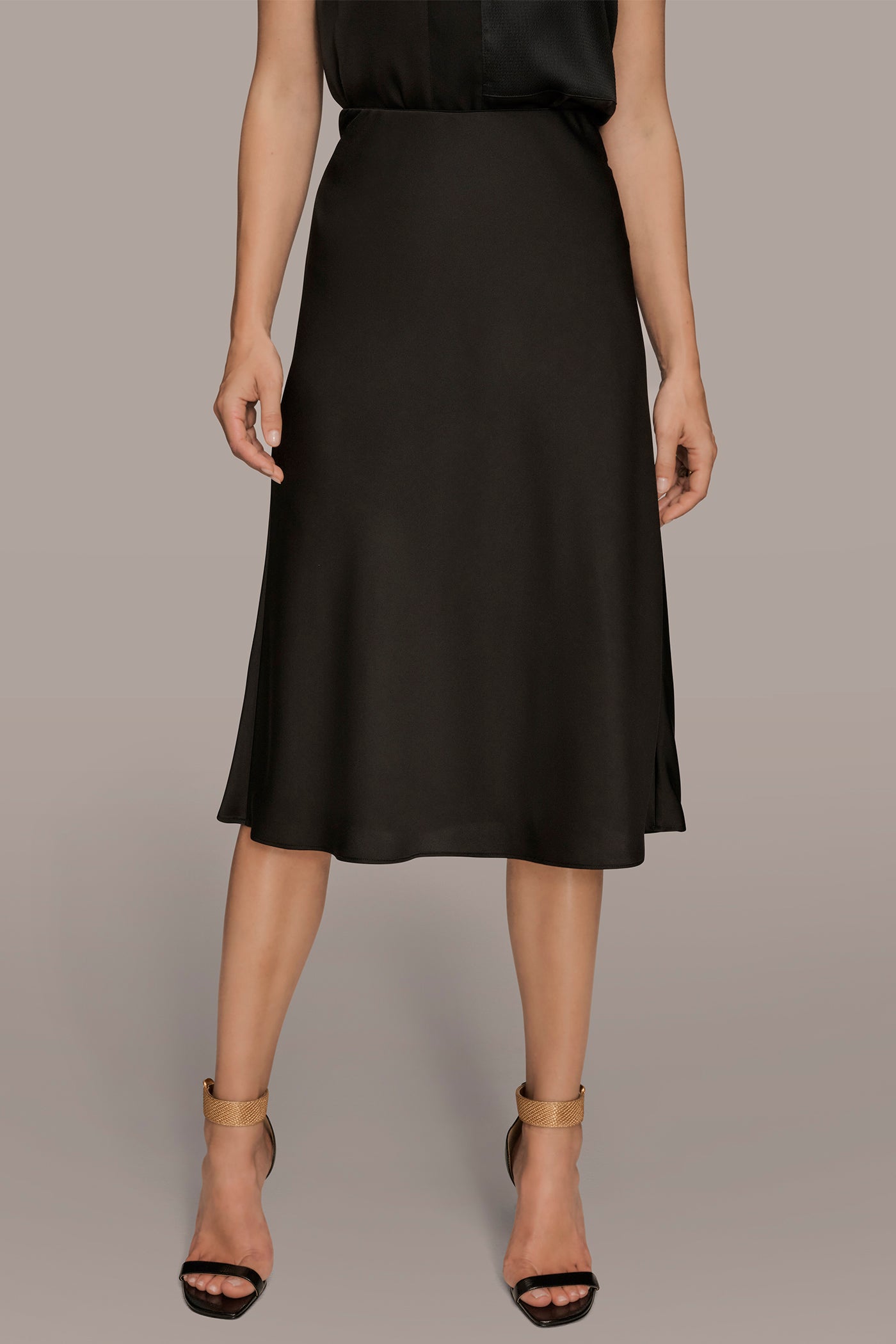 SATIN MIDI SLIP SKIRT | View 1 | Skirts SATIN MIDI SLIP SKIRT | View 1 | Skirts