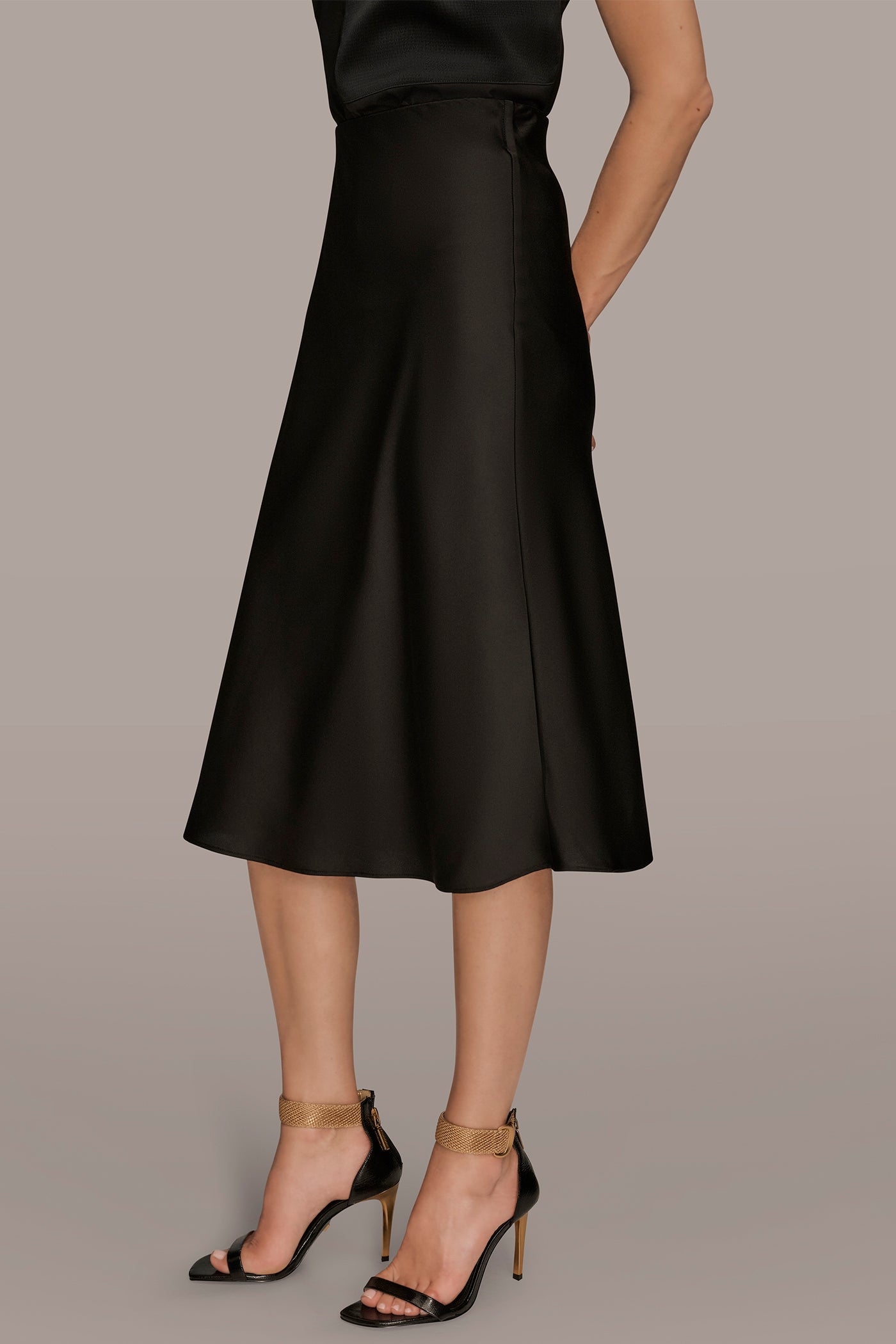 SATIN MIDI SLIP SKIRT VIEW 3 | Clothing SATIN MIDI SLIP SKIRT VIEW 3 | Clothing