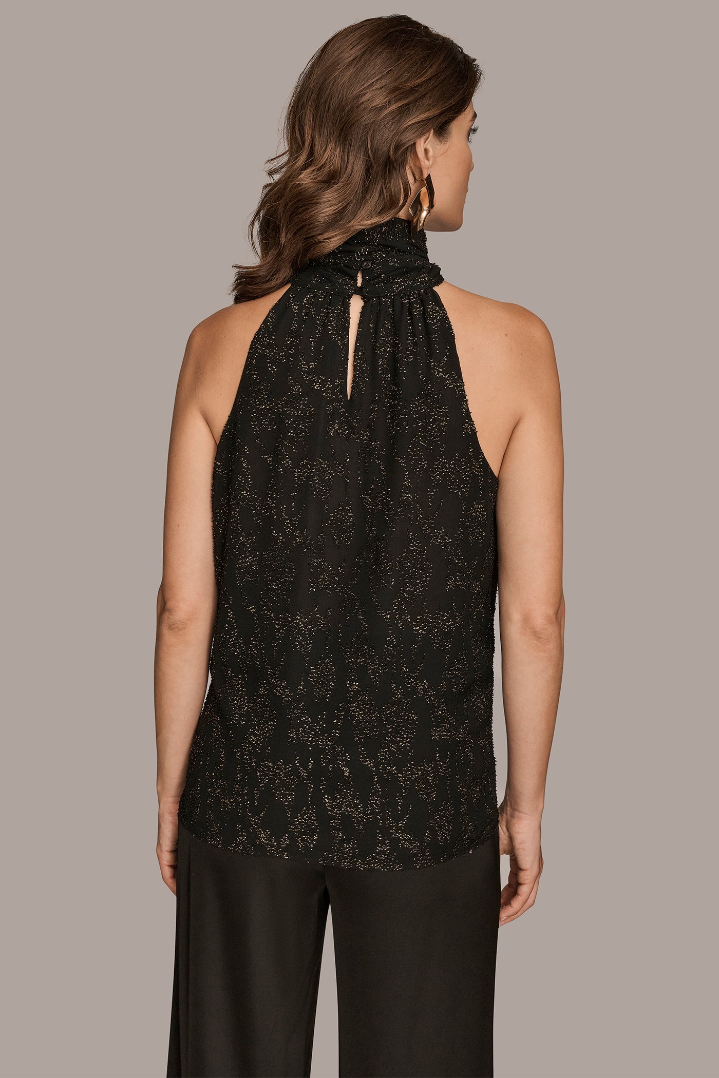 NOVELTY HALTER TOP | View 2 | Suits and Separates NOVELTY HALTER TOP | View 2 | Suits and Separates
