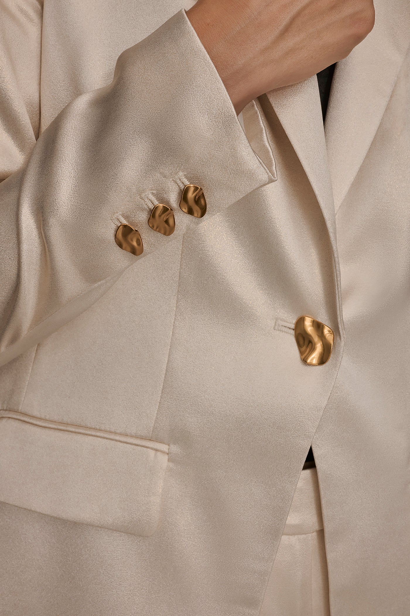 NOVELTY ONE BUTTON JACKET VIEW 4 NOVELTY ONE BUTTON JACKET VIEW 4