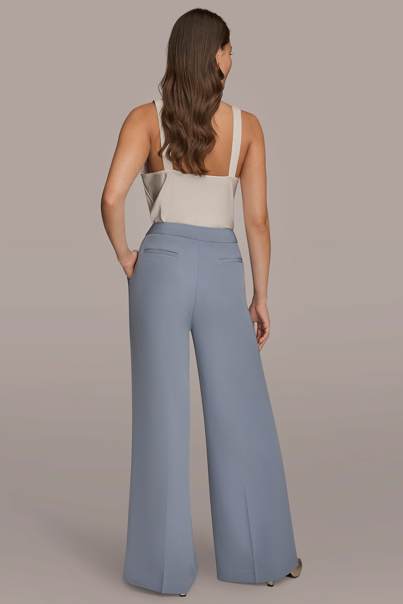 HIGH-RISE PLEATED WIDE-LEG PANT VIEW 6 | Holiday Collection HIGH-RISE PLEATED WIDE-LEG PANT VIEW 6 | Holiday Collection