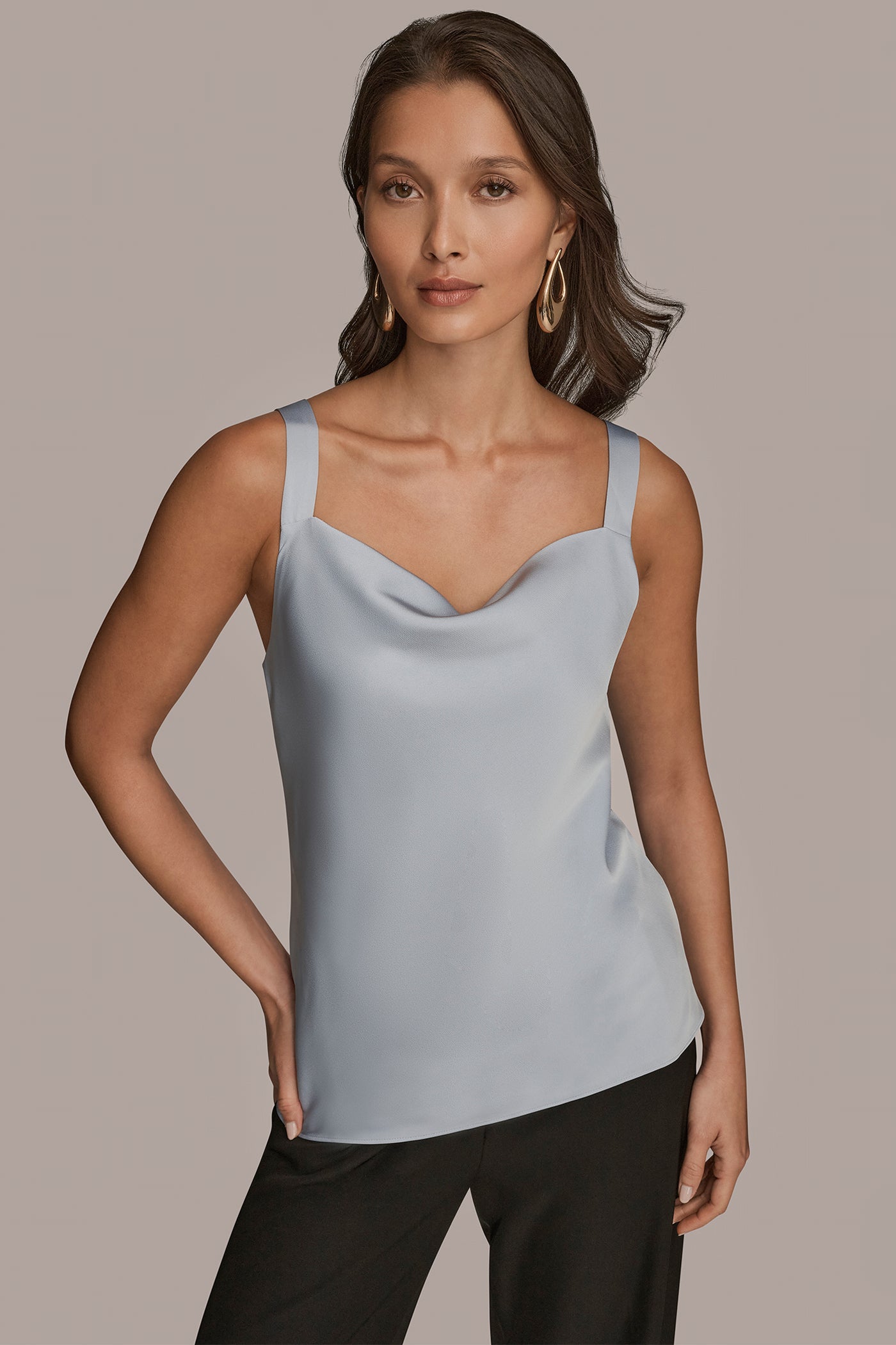 COWL-NECK CAMI | View 1 | Tops COWL-NECK CAMI | View 1 | Tops