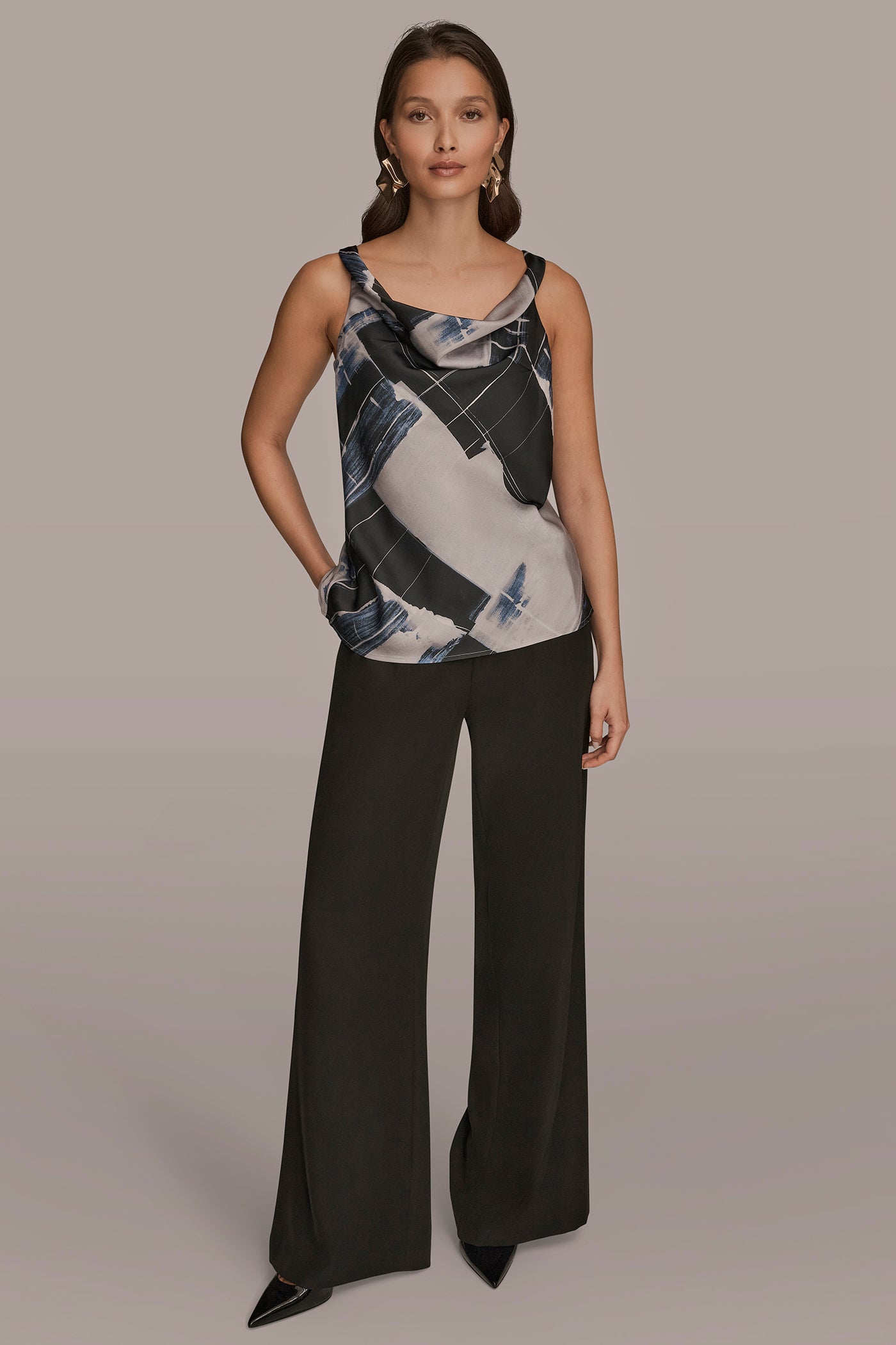 TWIST-SHOULDER SATIN CAMI VIEW 6 | Clothing TWIST-SHOULDER SATIN CAMI VIEW 6 | Clothing