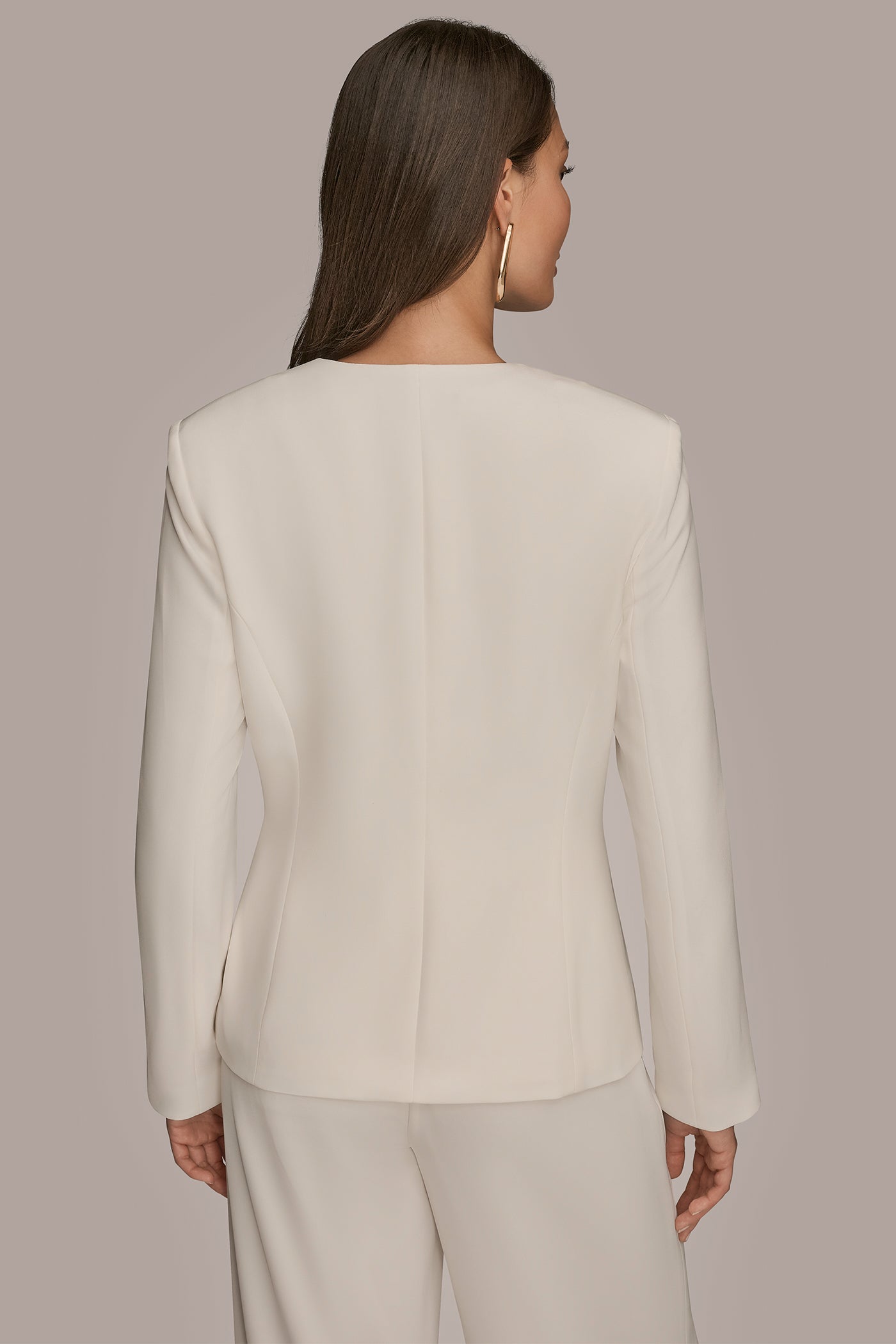 ASYMMETRIC ONE-BUTTON BLAZER | View 2 | Blazers & Vests ASYMMETRIC ONE-BUTTON BLAZER | View 2 | Blazers & Vests