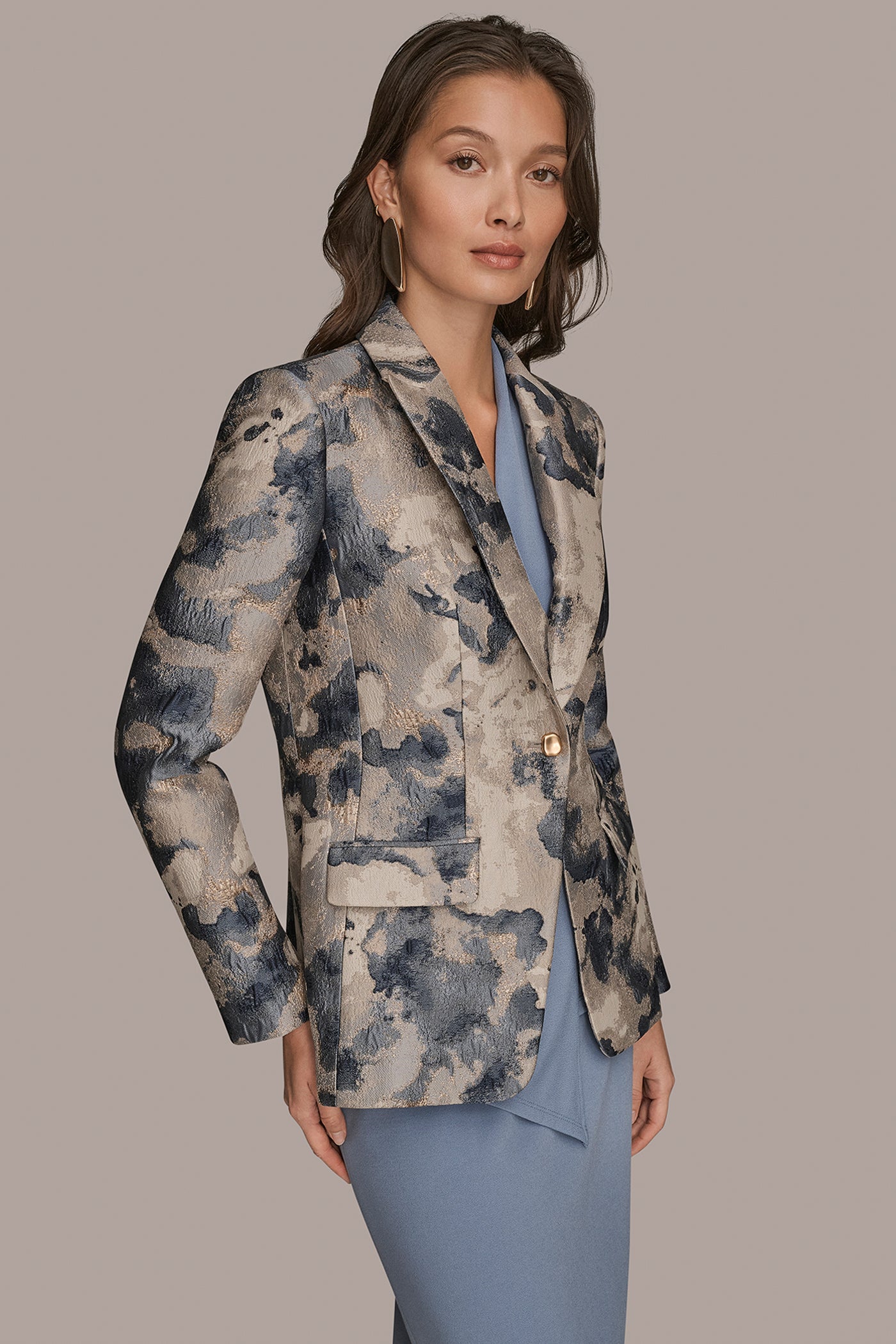 ONE BUTTON JACKET VIEW 3 ONE BUTTON JACKET VIEW 3