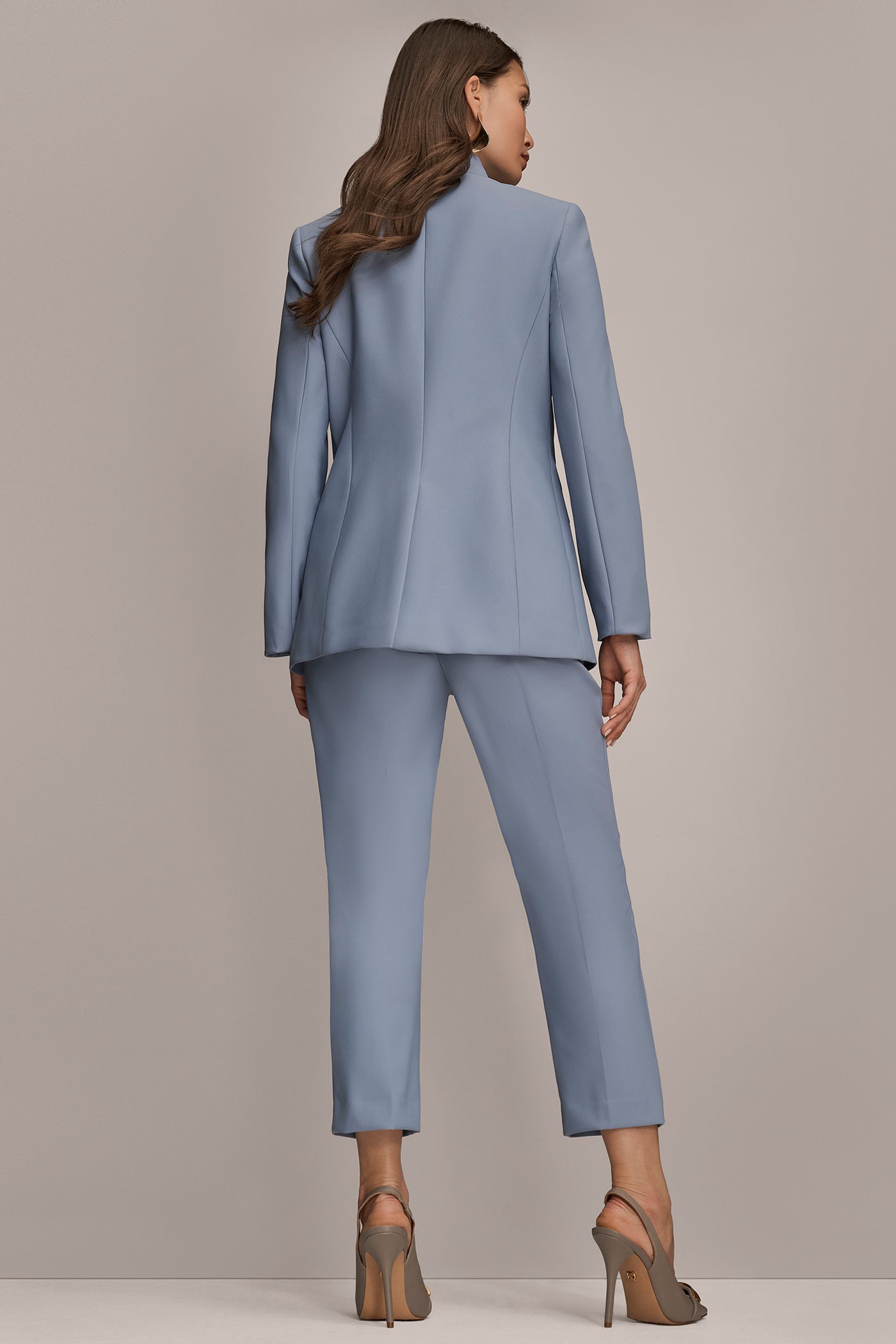 COLLARLESS BUTTON-DETAILED BLAZER VIEW 9 | Blazers & Vests COLLARLESS BUTTON-DETAILED BLAZER VIEW 9 | Blazers & Vests
