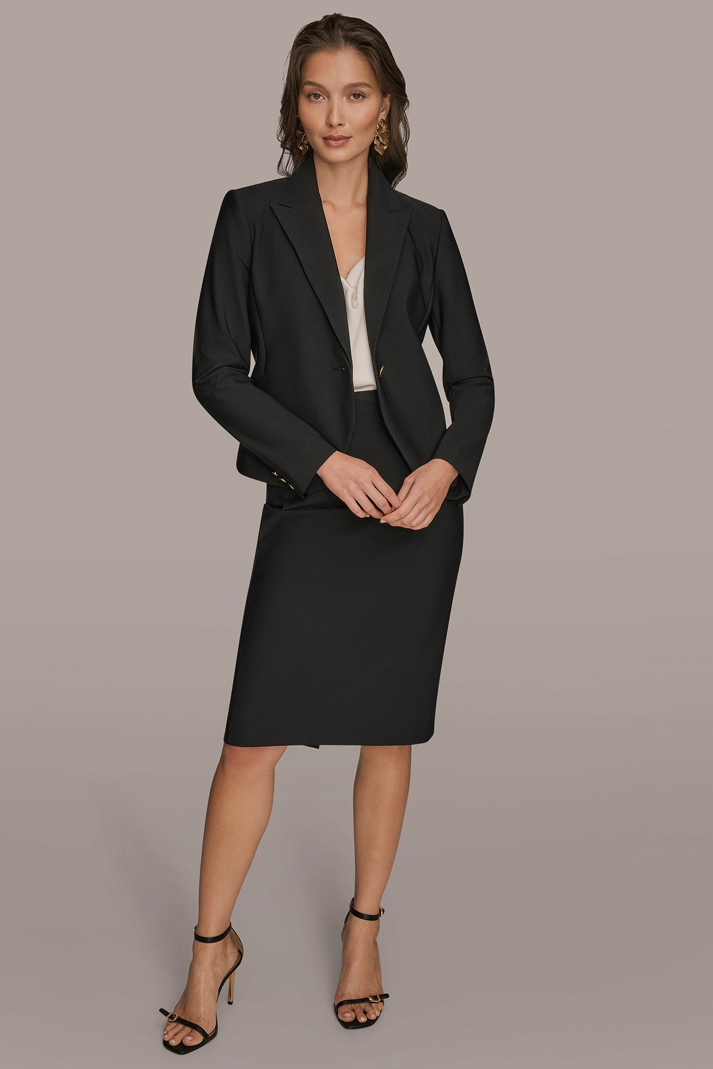 ONE-BUTTON FLARED BLAZER VIEW 7 | Blazers & Vests ONE-BUTTON FLARED BLAZER VIEW 7 | Blazers & Vests