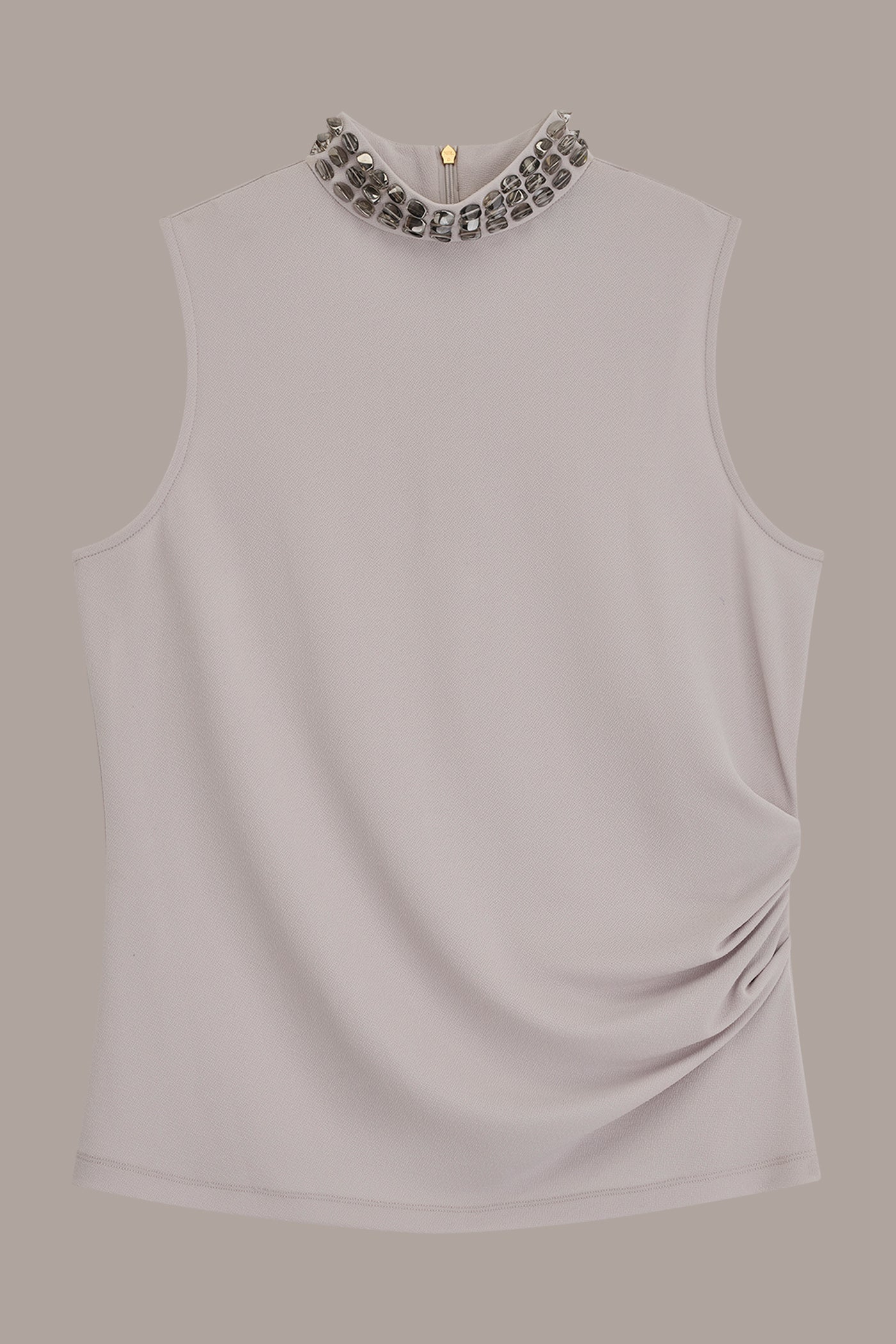 EMBELLISHED MOCK NECK TOP VIEW 7 | Tops EMBELLISHED MOCK NECK TOP VIEW 7 | Tops