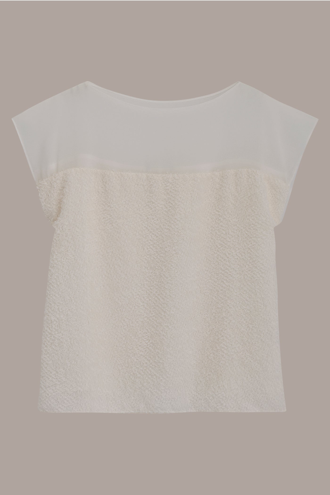 EMBELLISHED SHORT SLEEVE SHEER BLOUSE VIEW 7 | Tops EMBELLISHED SHORT SLEEVE SHEER BLOUSE VIEW 7 | Tops