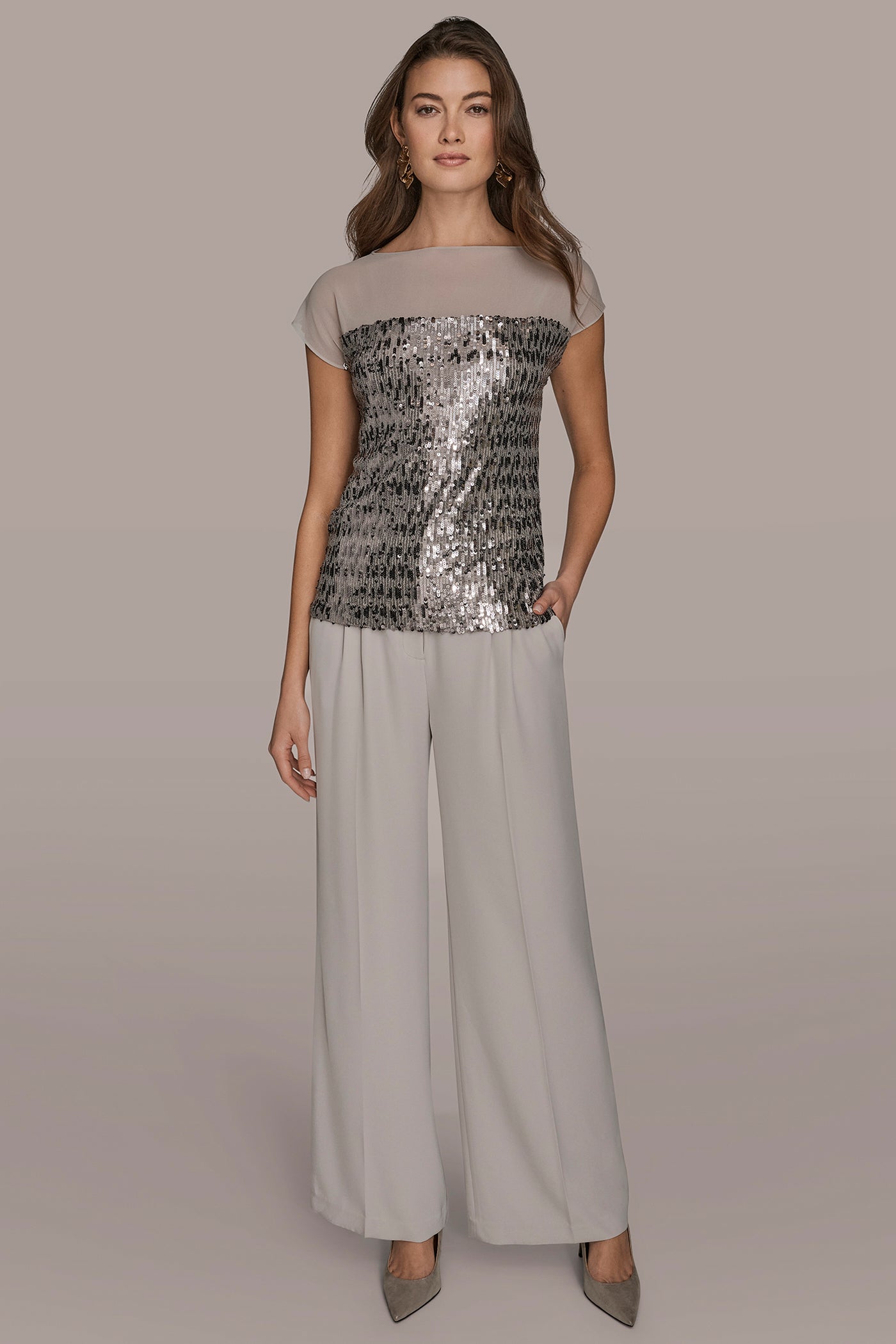 MESH DETAIL KNIT TOP VIEW 6 | New clothing MESH DETAIL KNIT TOP VIEW 6 | New clothing