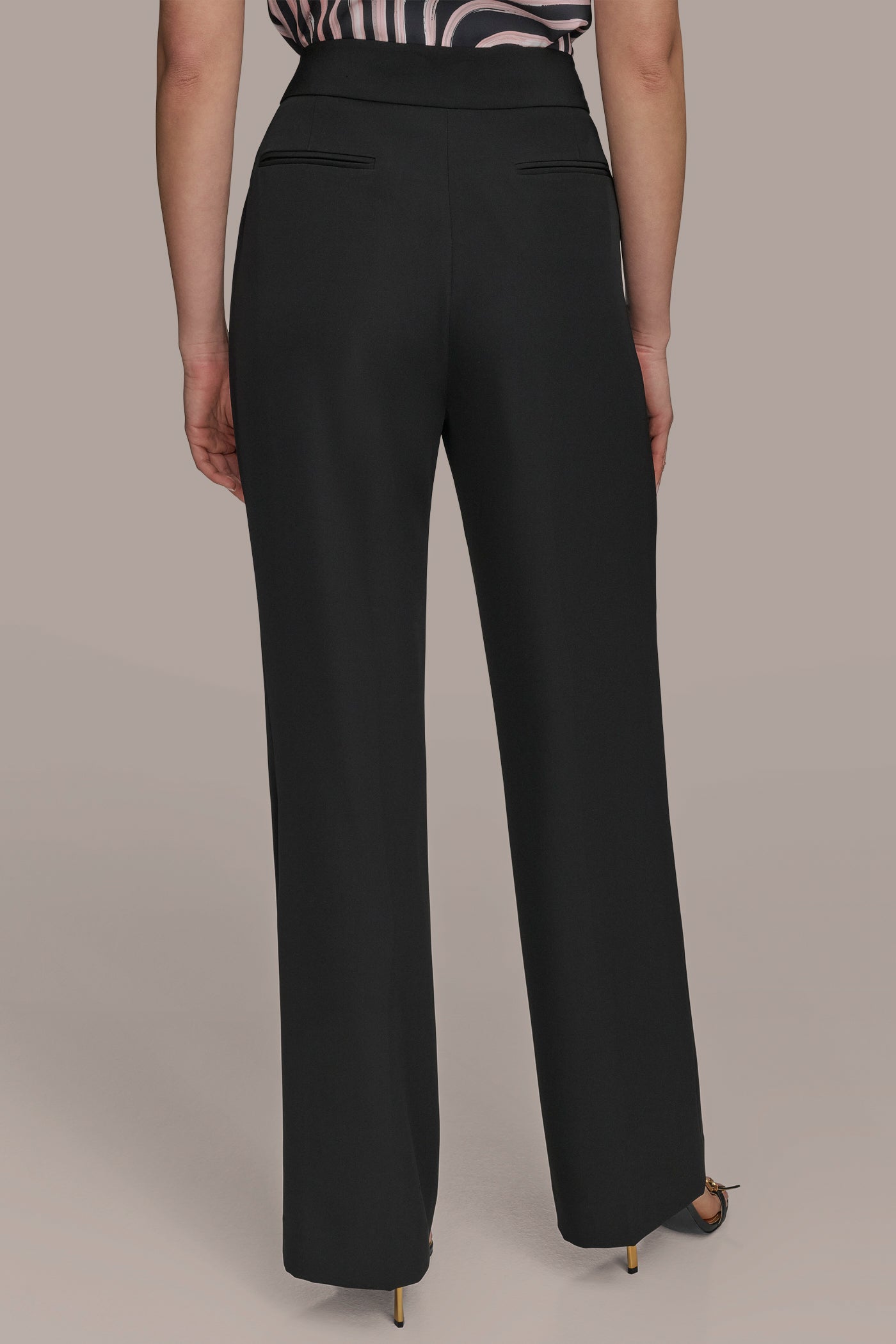 WIDE LEG PANT WITH HARDWARE | View 2 | Suits and Separates WIDE LEG PANT WITH HARDWARE | View 2 | Suits and Separates