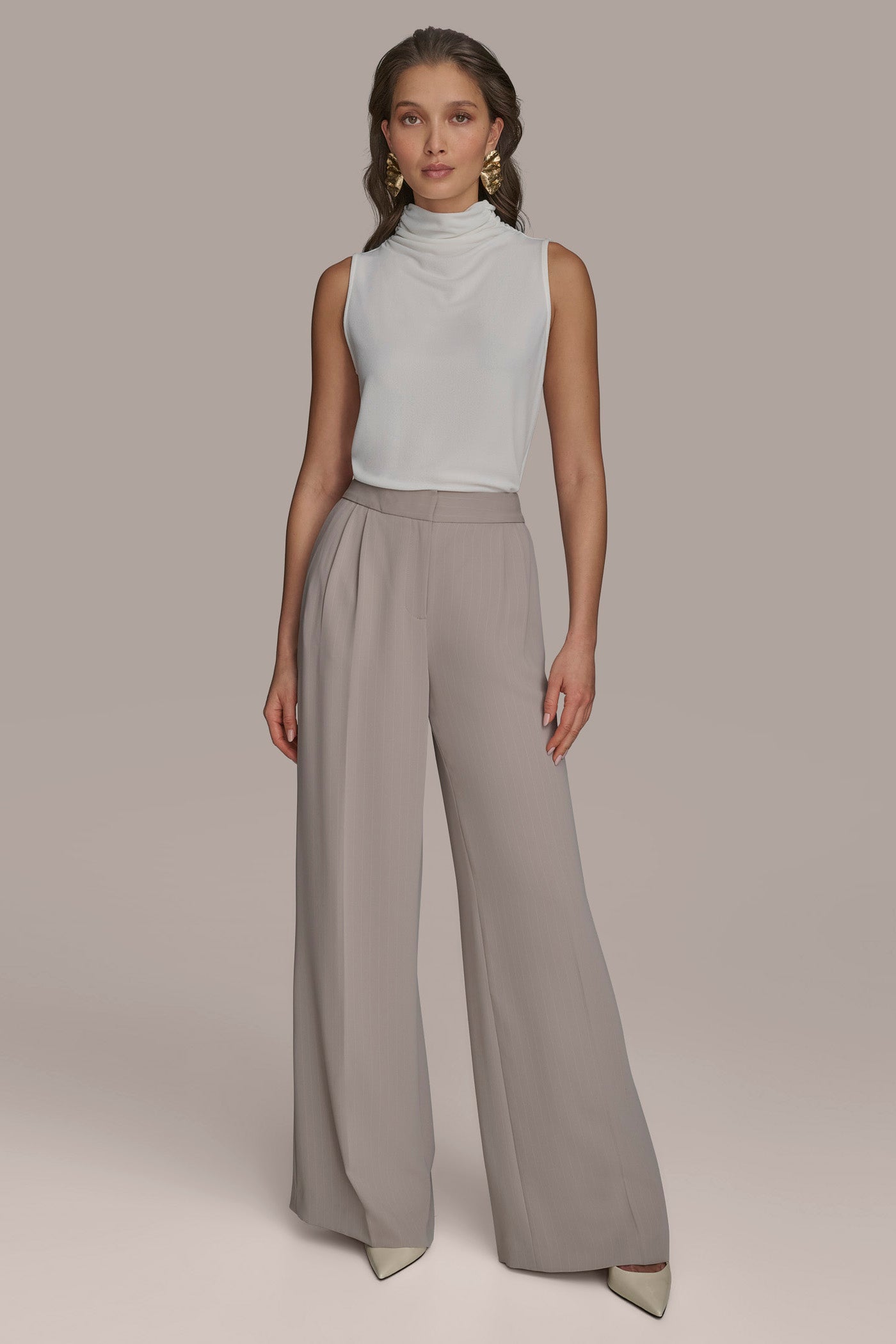 PINSTRIPE WIDE LEG PANT VIEW 4 | Pants PINSTRIPE WIDE LEG PANT VIEW 4 | Pants