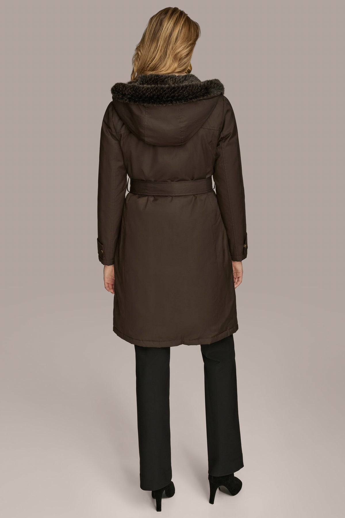 Fur Lined Fur Trim For Hood Fur Lined Fur Hooded Parka Coat Buy