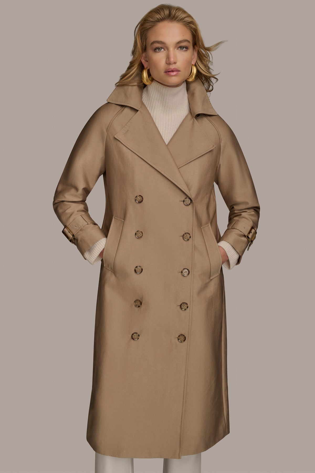 Light Weight Trench Trench Donna Karan