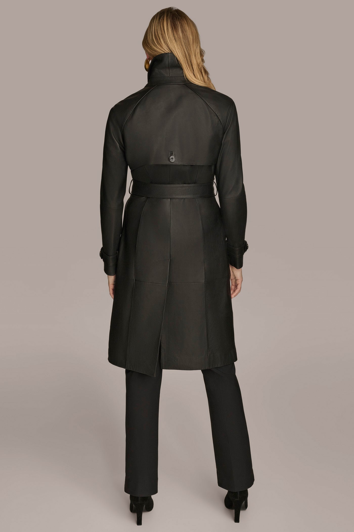 LONG LEATHER COAT | View 2 | New clothing LONG LEATHER COAT | View 2 | New clothing