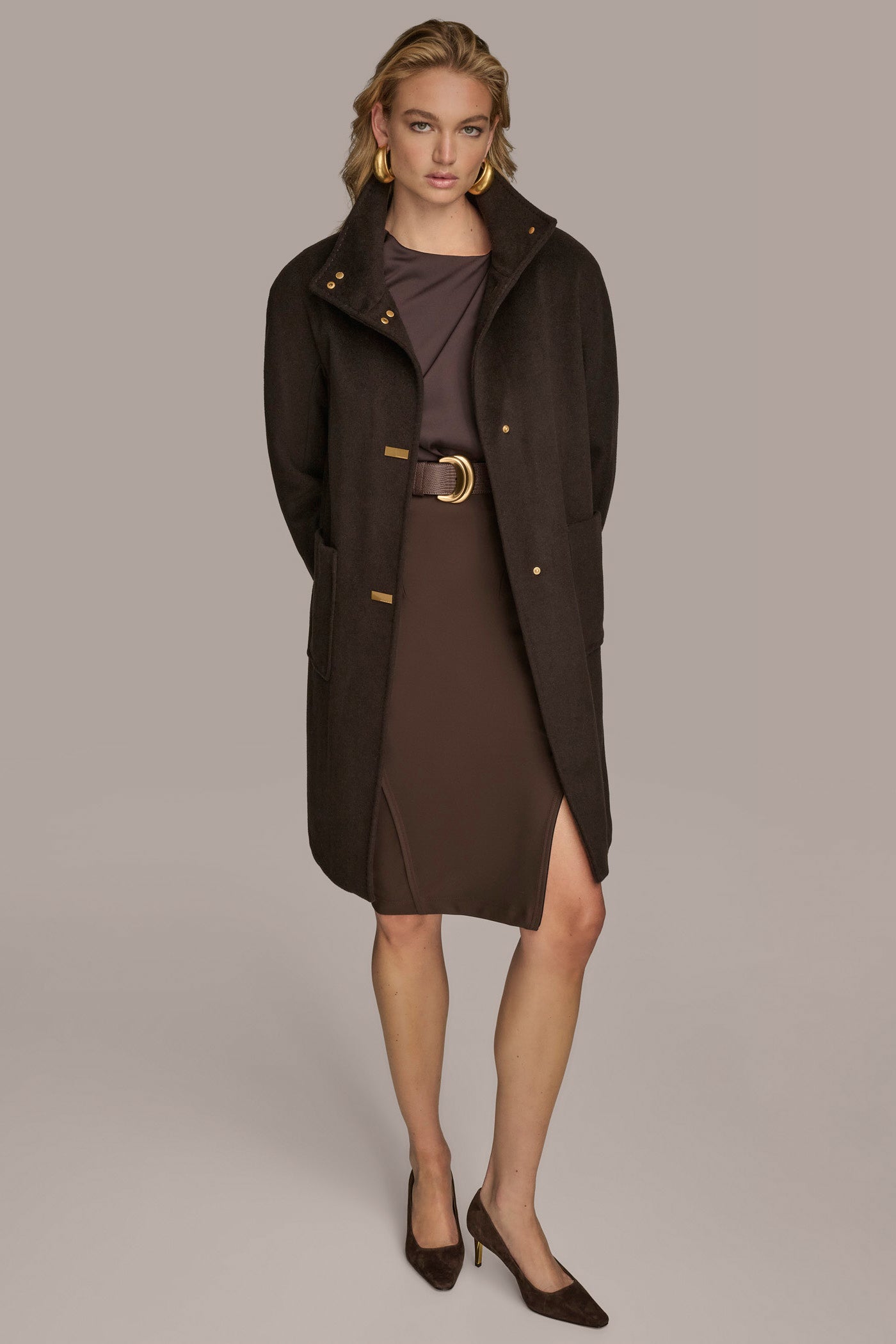 FUNNEL NECK COAT VIEW 8 FUNNEL NECK COAT VIEW 8