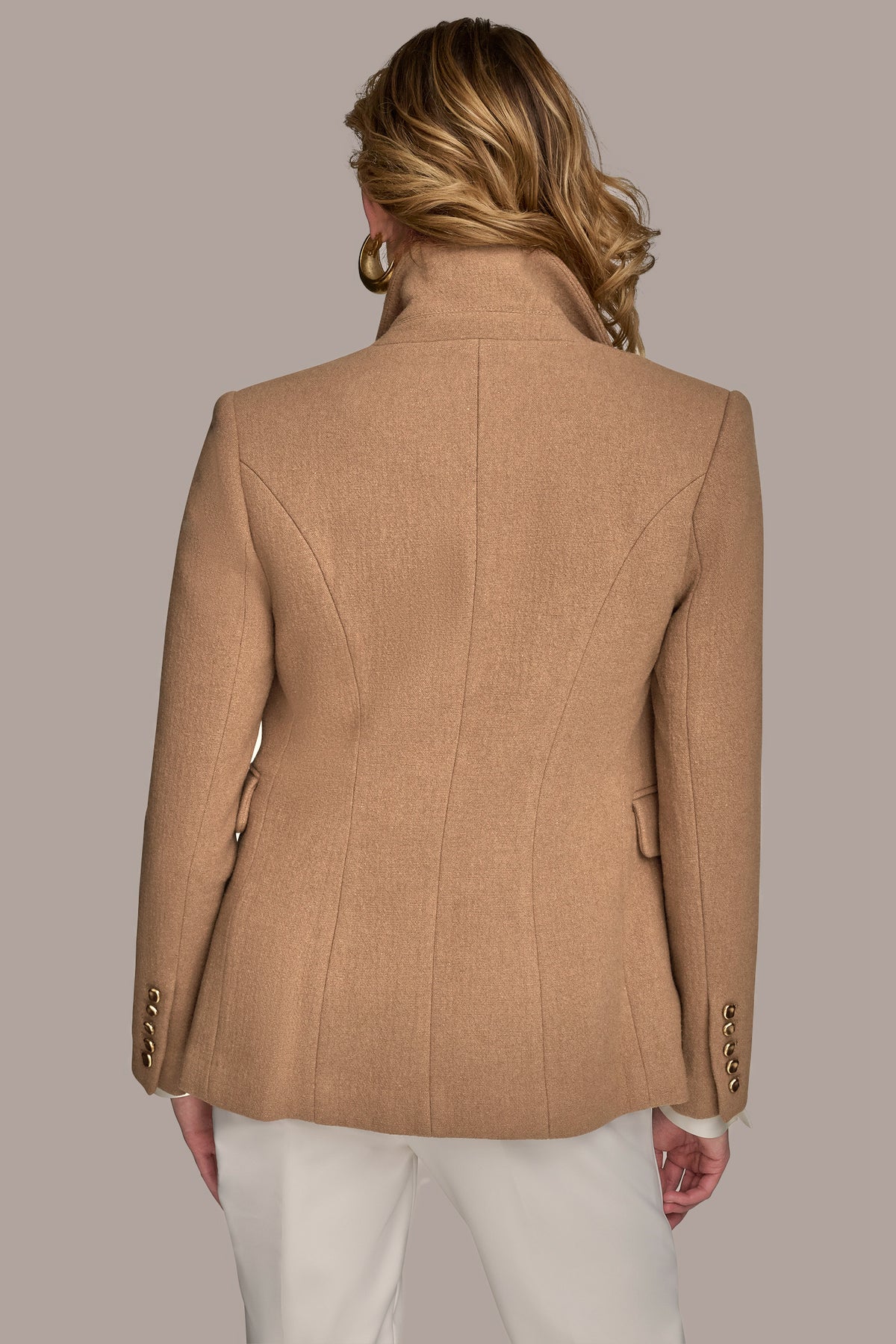 Wool Blazer Jacket Donna Karan
