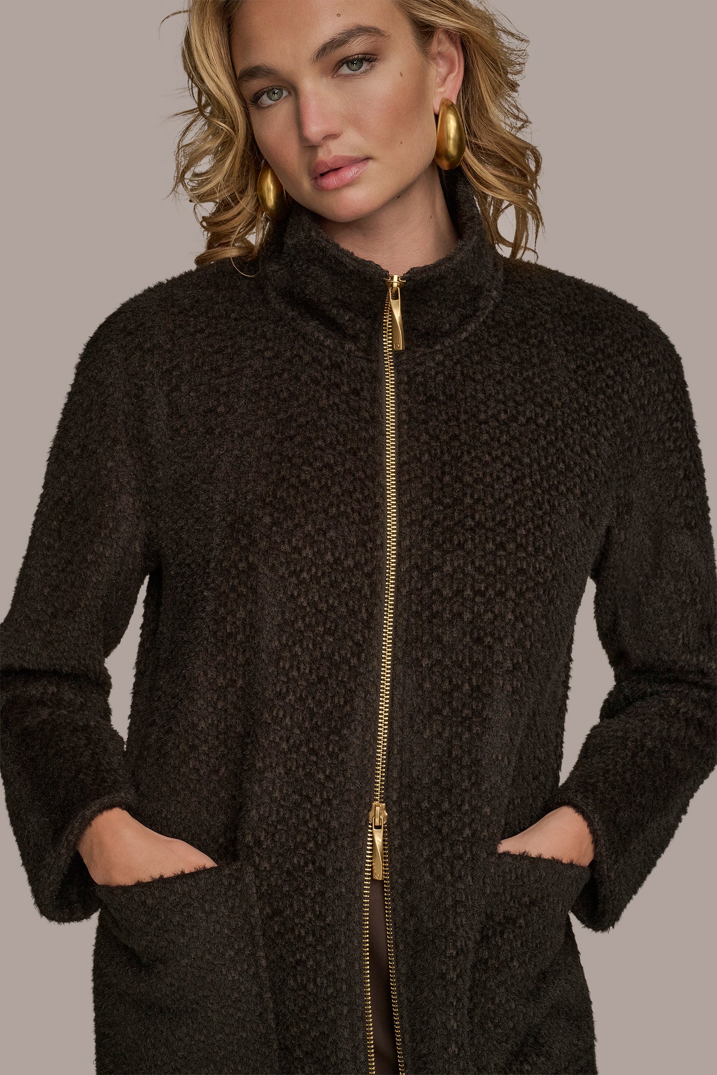 MINK KNIT COAT VIEW 4 MINK KNIT COAT VIEW 4