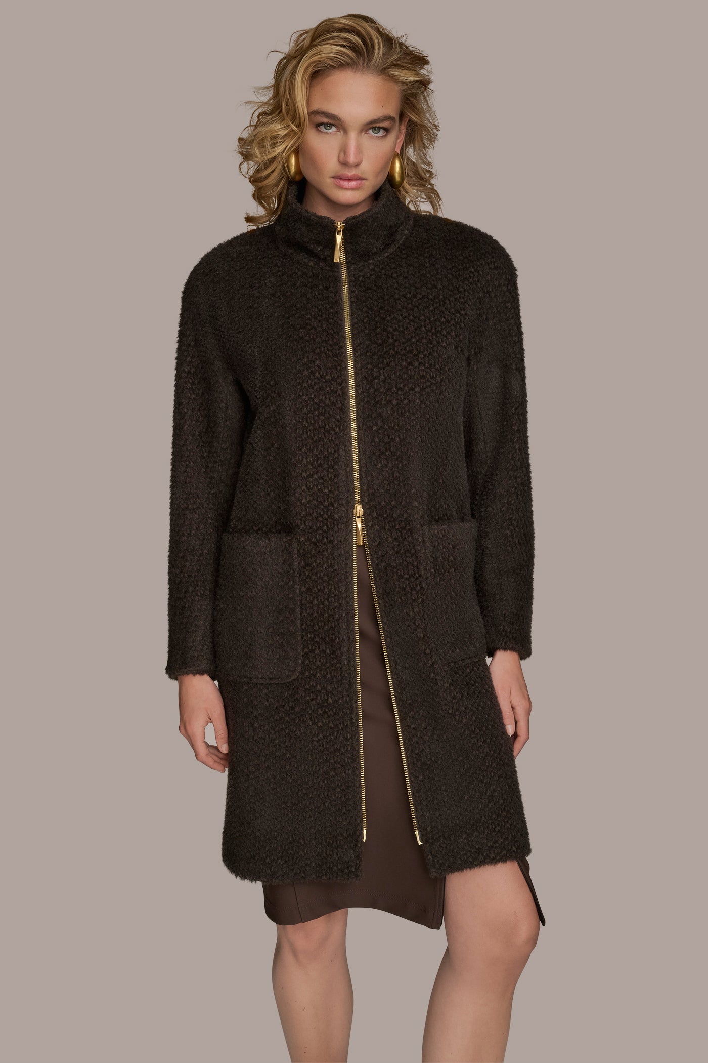 MINK KNIT COAT | View 1 | Products MINK KNIT COAT | View 1 | Products