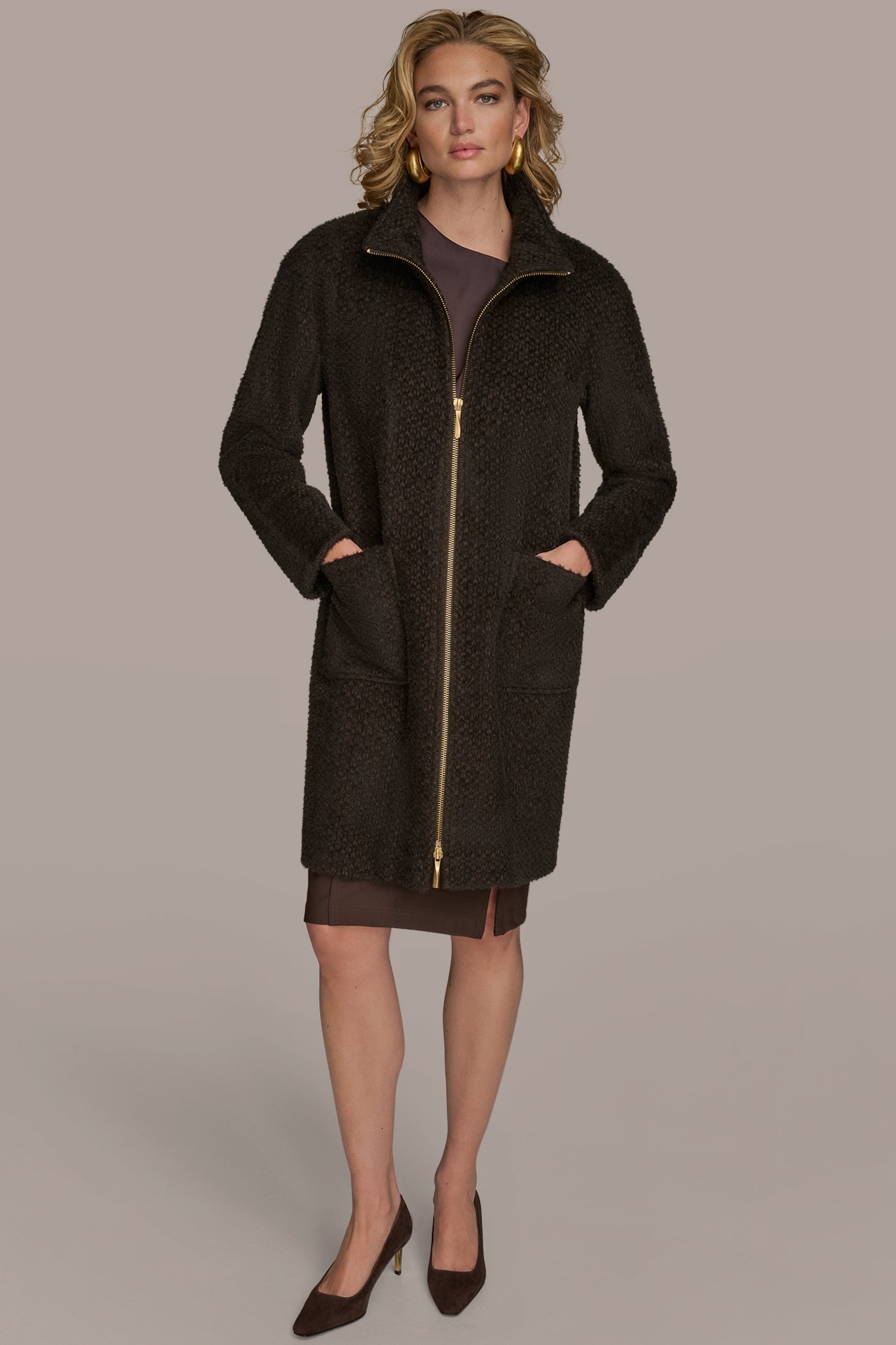 MINK KNIT COAT VIEW 5 MINK KNIT COAT VIEW 5
