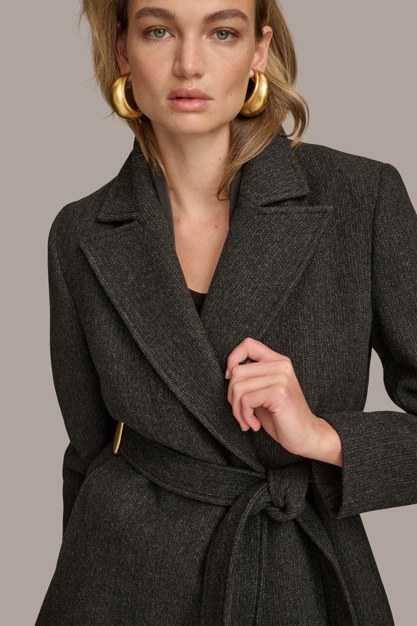 WOOL LONG WRAP COAT VIEW 5 | New clothing WOOL LONG WRAP COAT VIEW 5 | New clothing
