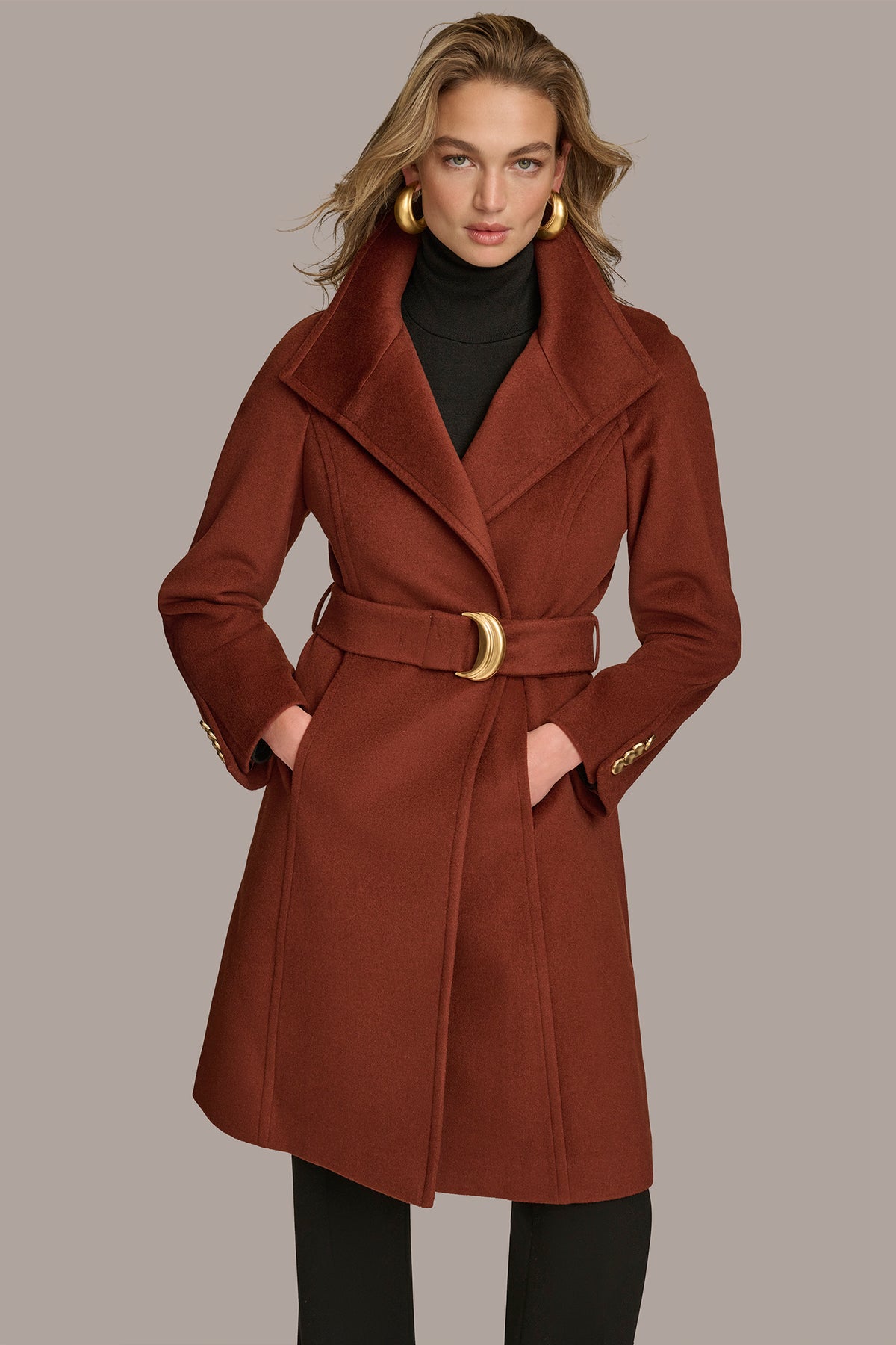 Wool Trench Coat | Donna Karan