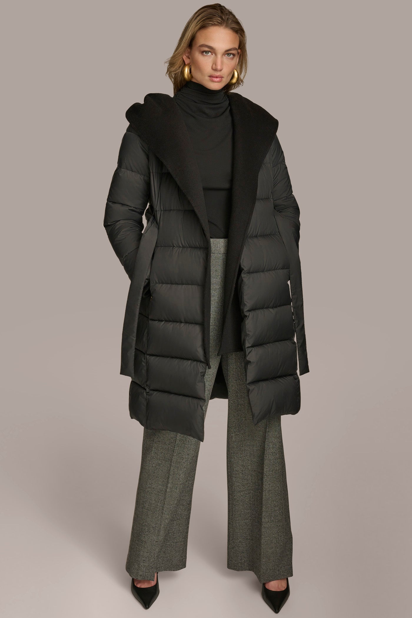 TIE WAIST PUFFER VIEW 8 | New clothing TIE WAIST PUFFER VIEW 8 | New clothing
