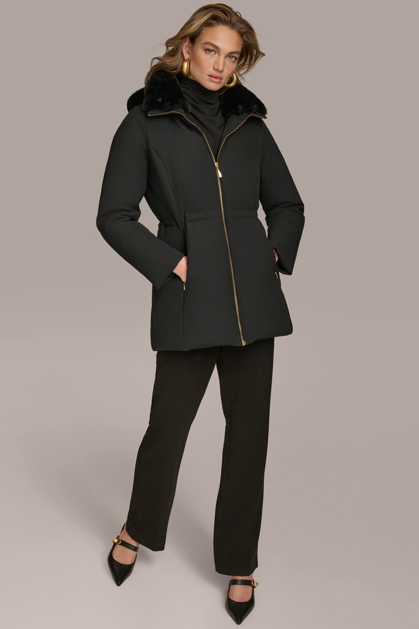 FAUX FUR LINED PUFFER VIEW 8 | New clothing FAUX FUR LINED PUFFER VIEW 8 | New clothing