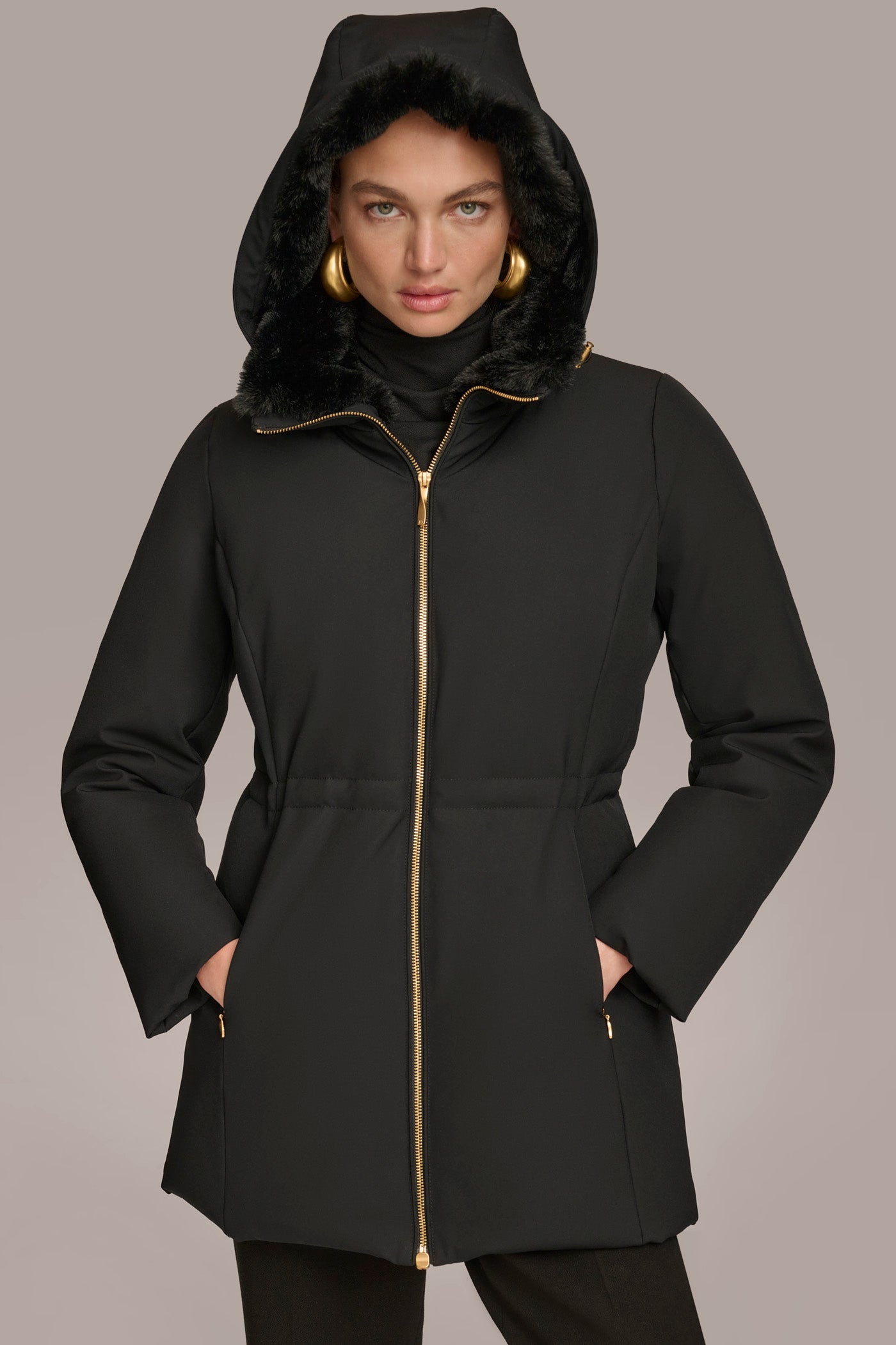 FAUX FUR LINED PUFFER VIEW 4 | New clothing FAUX FUR LINED PUFFER VIEW 4 | New clothing