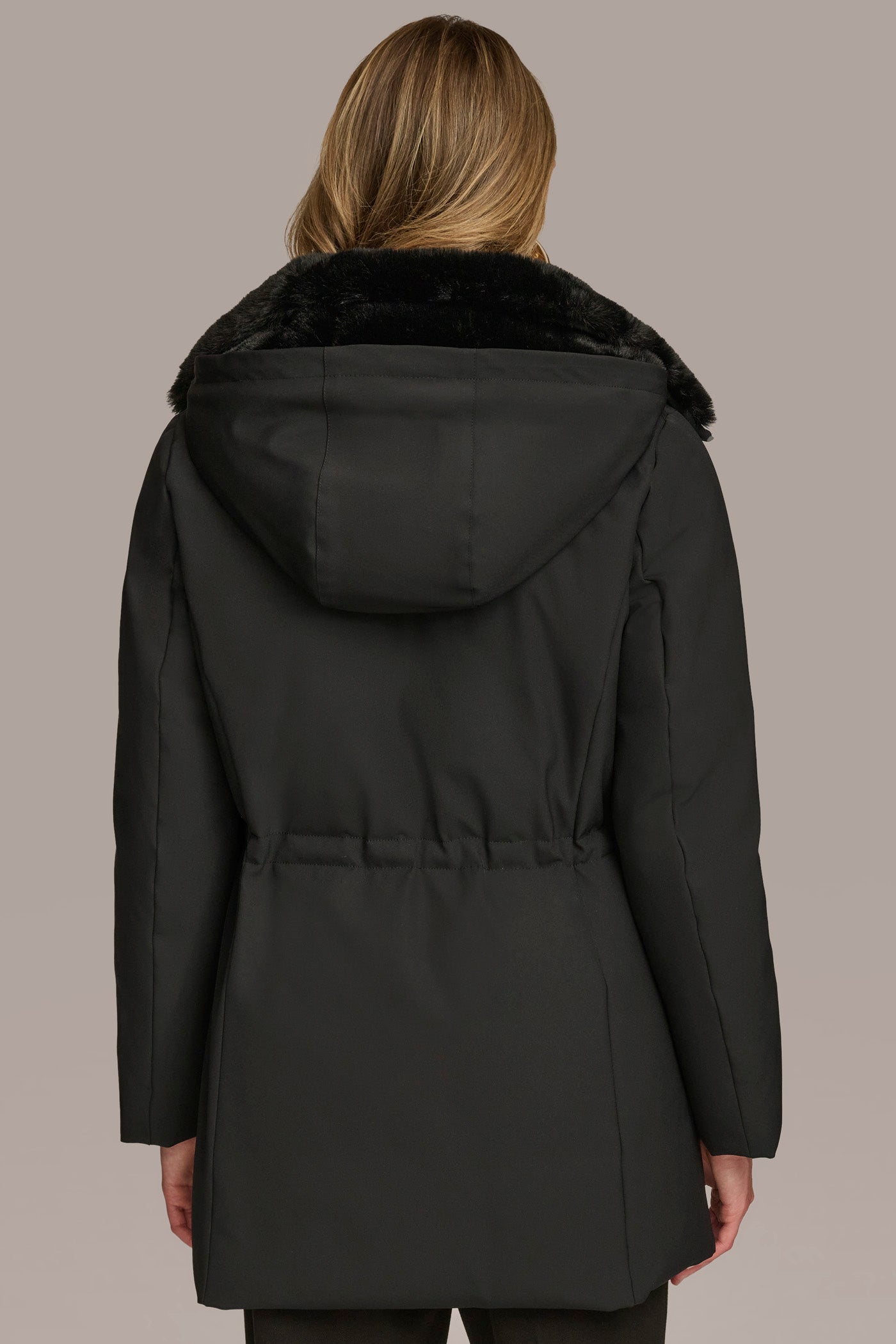 FAUX FUR LINED PUFFER | View 2 | BEST IN BLACK FAUX FUR LINED PUFFER | View 2 | BEST IN BLACK