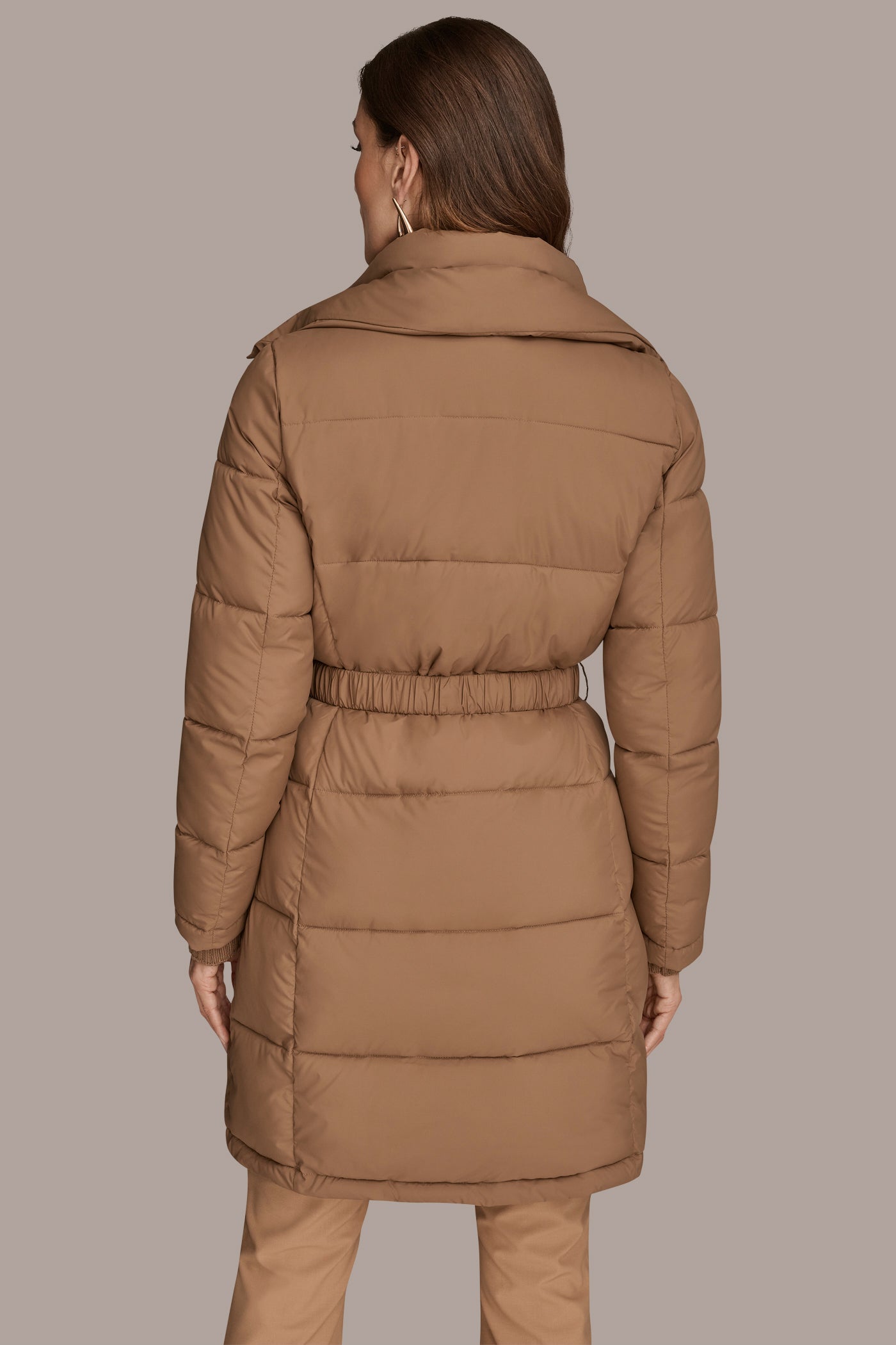 BELTED PUFFER JACKET WITH BIB VIEW 10 | Coats & Jackets BELTED PUFFER JACKET WITH BIB VIEW 10 | Coats & Jackets