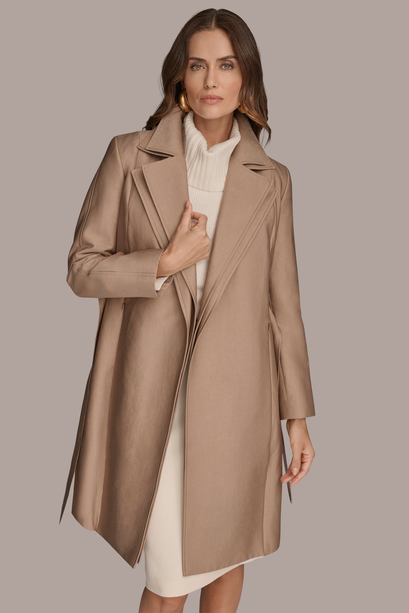 DOUBLE COLLAR TRENCH VIEW 4 | Coats & Jackets DOUBLE COLLAR TRENCH VIEW 4 | Coats & Jackets