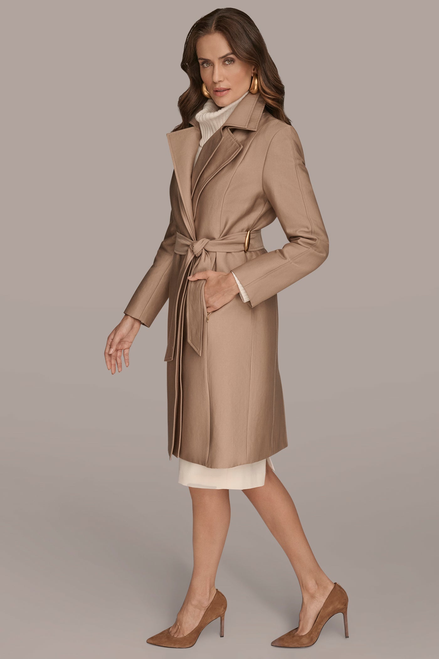 DOUBLE COLLAR TRENCH VIEW 3 | Coats & Jackets DOUBLE COLLAR TRENCH VIEW 3 | Coats & Jackets