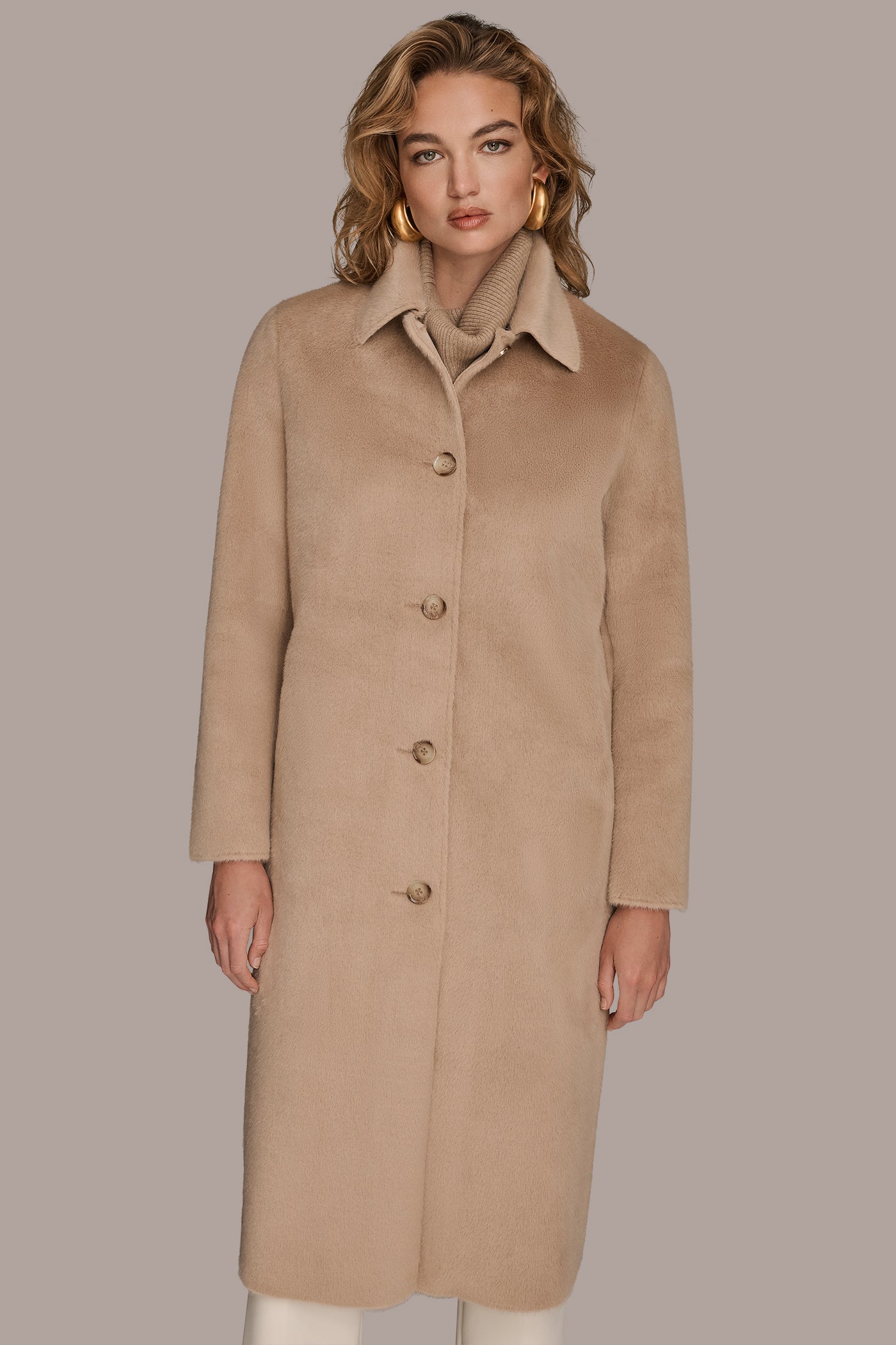 SINGLE BREASTED FAUX FUR COAT | View 1 | Coats & Jackets SINGLE BREASTED FAUX FUR COAT | View 1 | Coats & Jackets