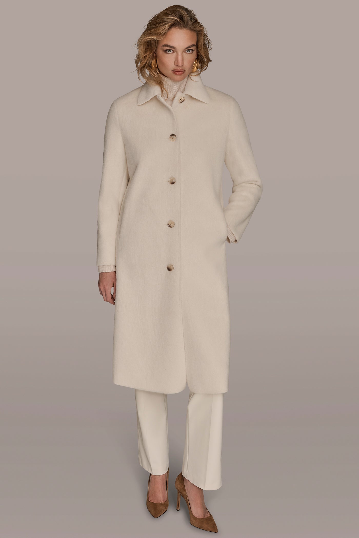 SINGLE BREASTED FAUX FUR COAT VIEW 7 | Coats & Jackets SINGLE BREASTED FAUX FUR COAT VIEW 7 | Coats & Jackets